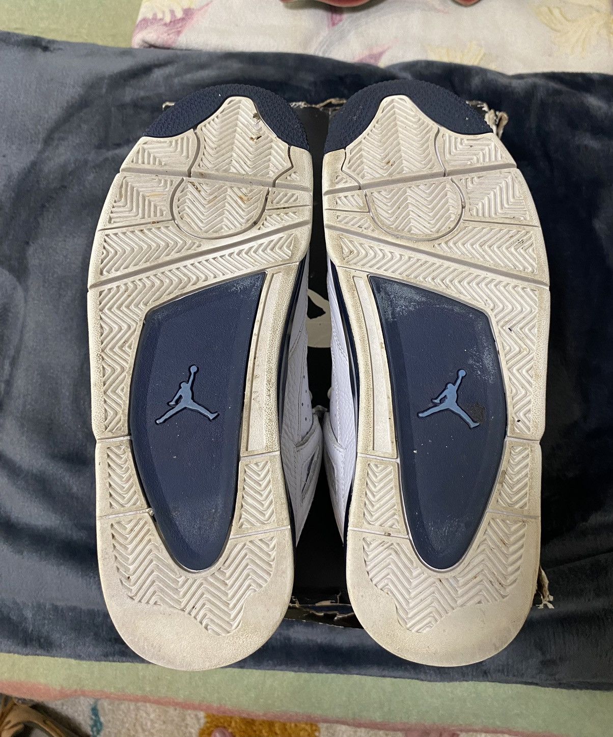 Jordan Brand Air Jordan 4 Columbia 2014 Release Men’s shoes Size US 10 / EU 43 - 8 Thumbnail