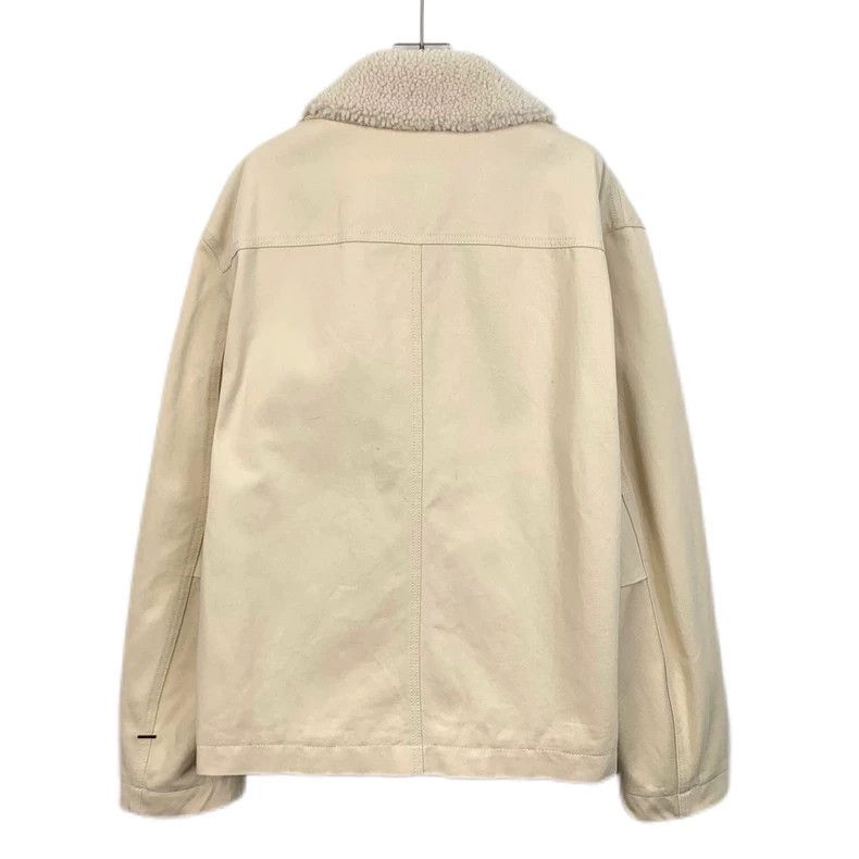 Louis Vuitton Louis Vuitton Beige logo full-print cotton lapel jacket Size US M / EU 48-50 / 2 - 2 Thumbnail