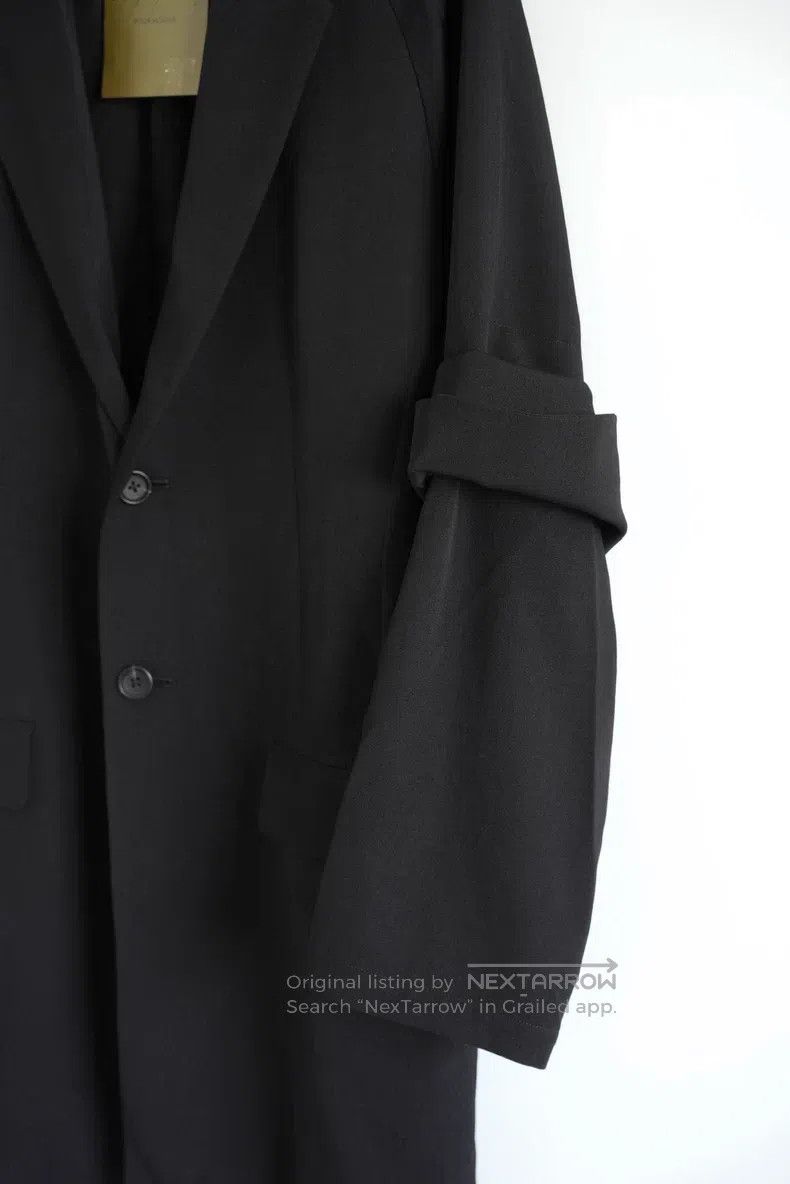 Yohji Yamamoto YOHJI YAMAMOTO Double Sleeve Raglan Coat Size US M / EU 48-50 / 2 - 4 Thumbnail