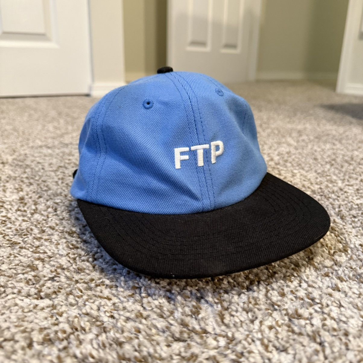 Fuck The Population FTP 6 panel hat blue and black Size ONE SIZE - 1 Thumbnail