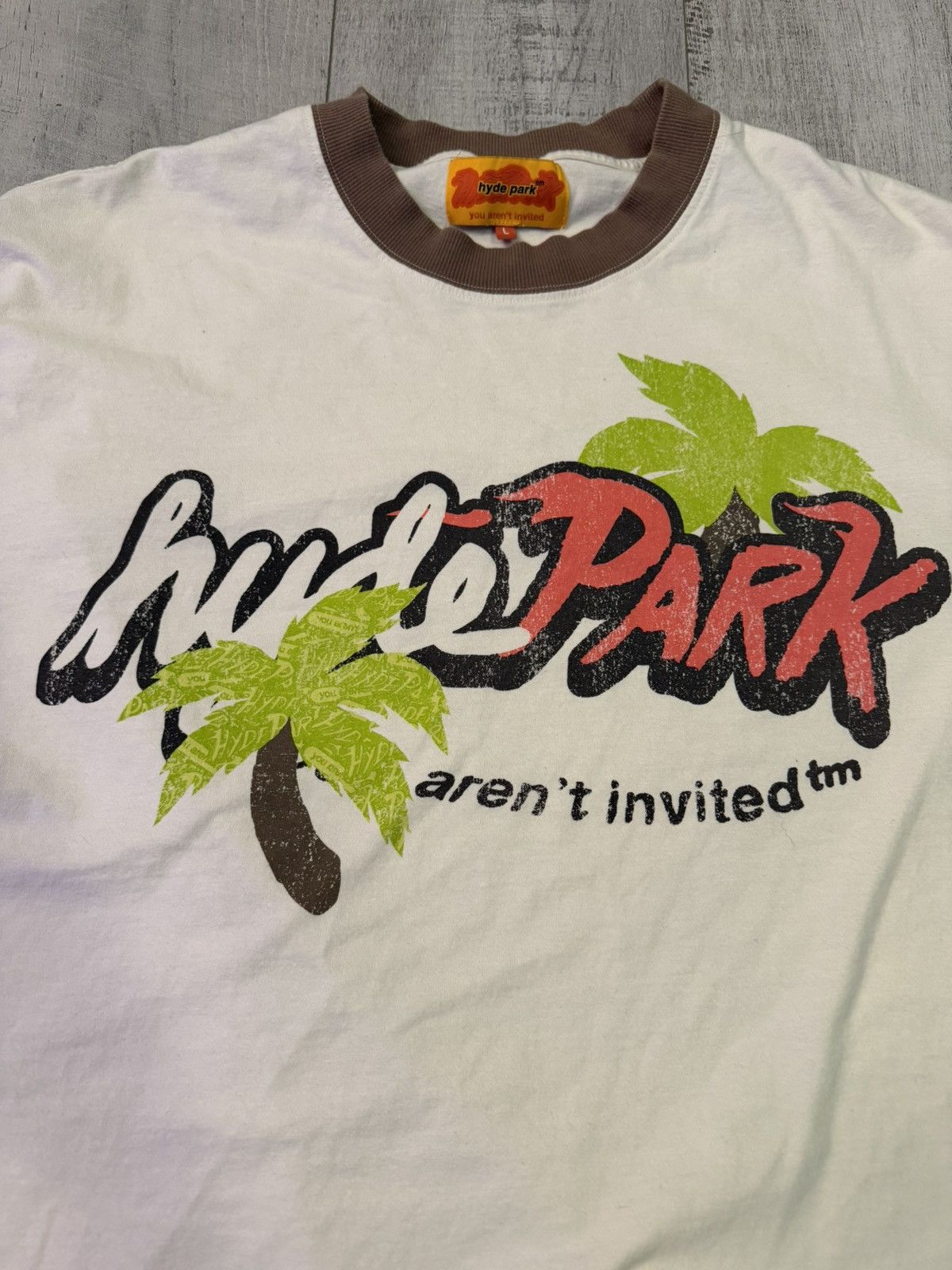 Hyde Park Goods Hyde Park Palm Tree T shirt Size US L / EU 52-54 / 3 - 2 Thumbnail