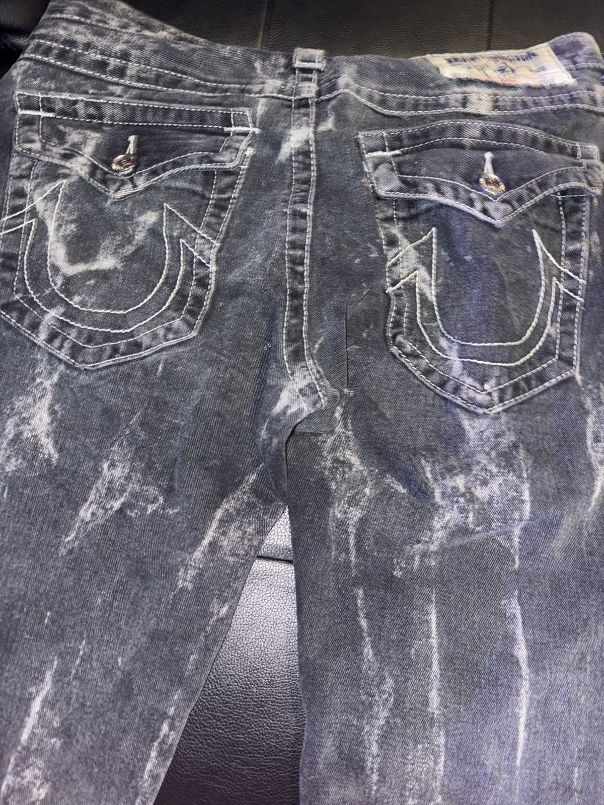 True Religion True Religon denim Jeans Distressed Look rare Size US 36 / EU 52 - 1 Thumbnail