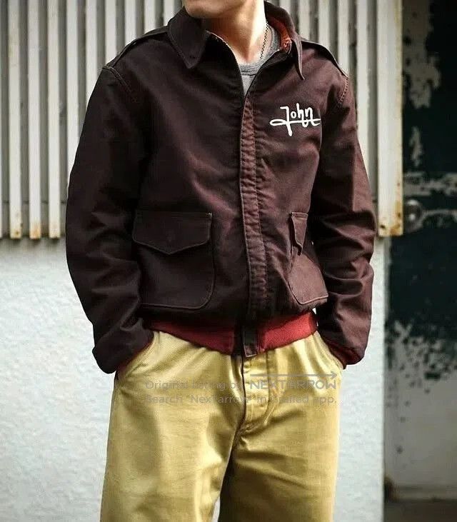 COLIMBO COLIMBO A-2 Military Style Jacket. Size US XXS / EU 40 - 5 Thumbnail