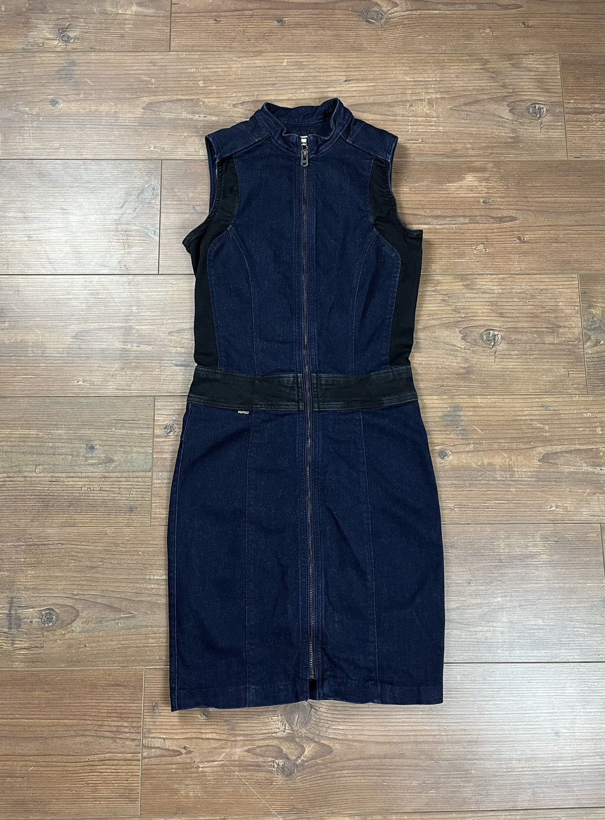 G-Star G-Star Raw Women’s Zipped Denim Jeans Dress Blue Size XS / US 0-2 / IT 36-38 - 1 Thumbnail