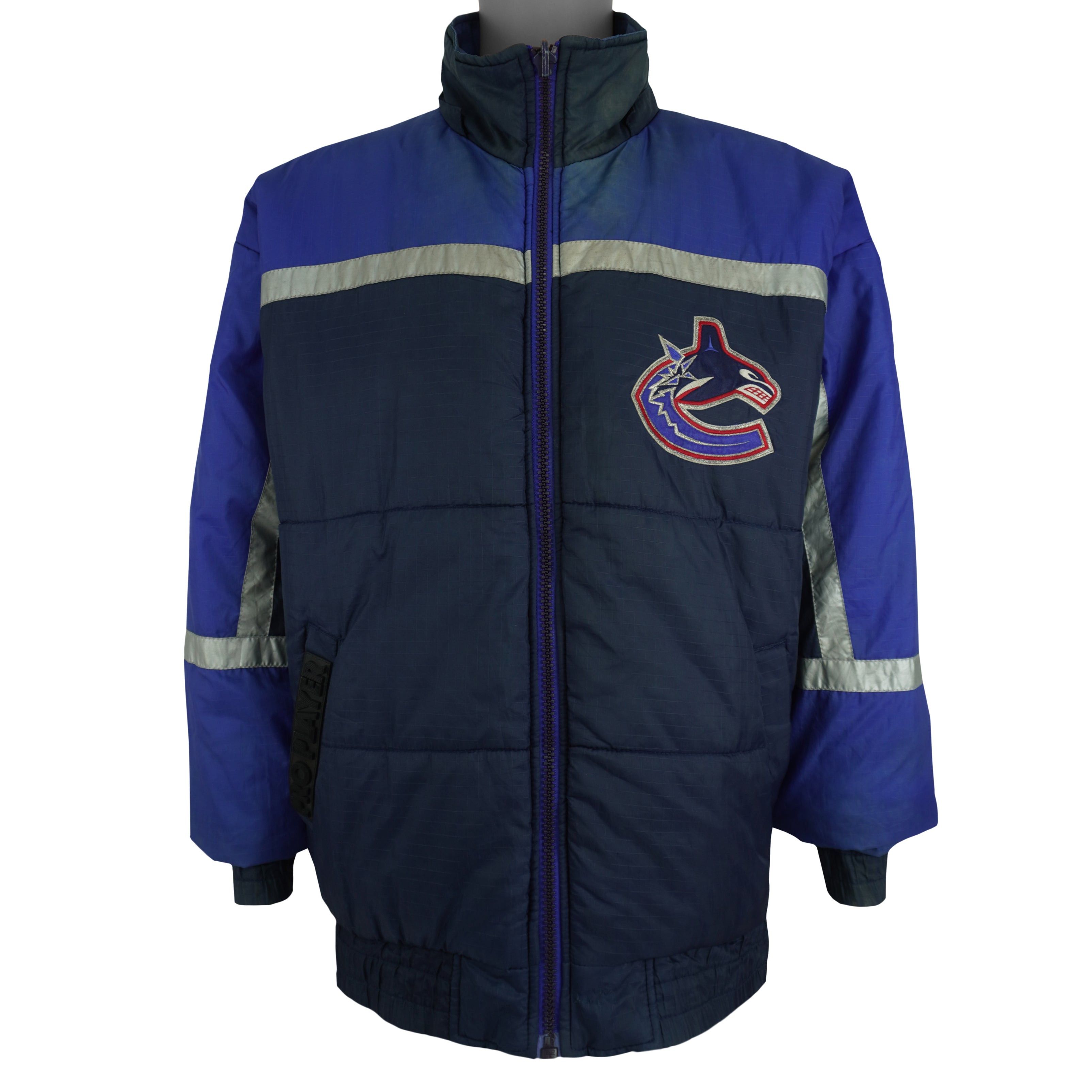 Pro Player NHL - Vancouver Canucks Reversible Jacket 1990s Size US L / EU 52-54 / 3 - 2 Thumbnail