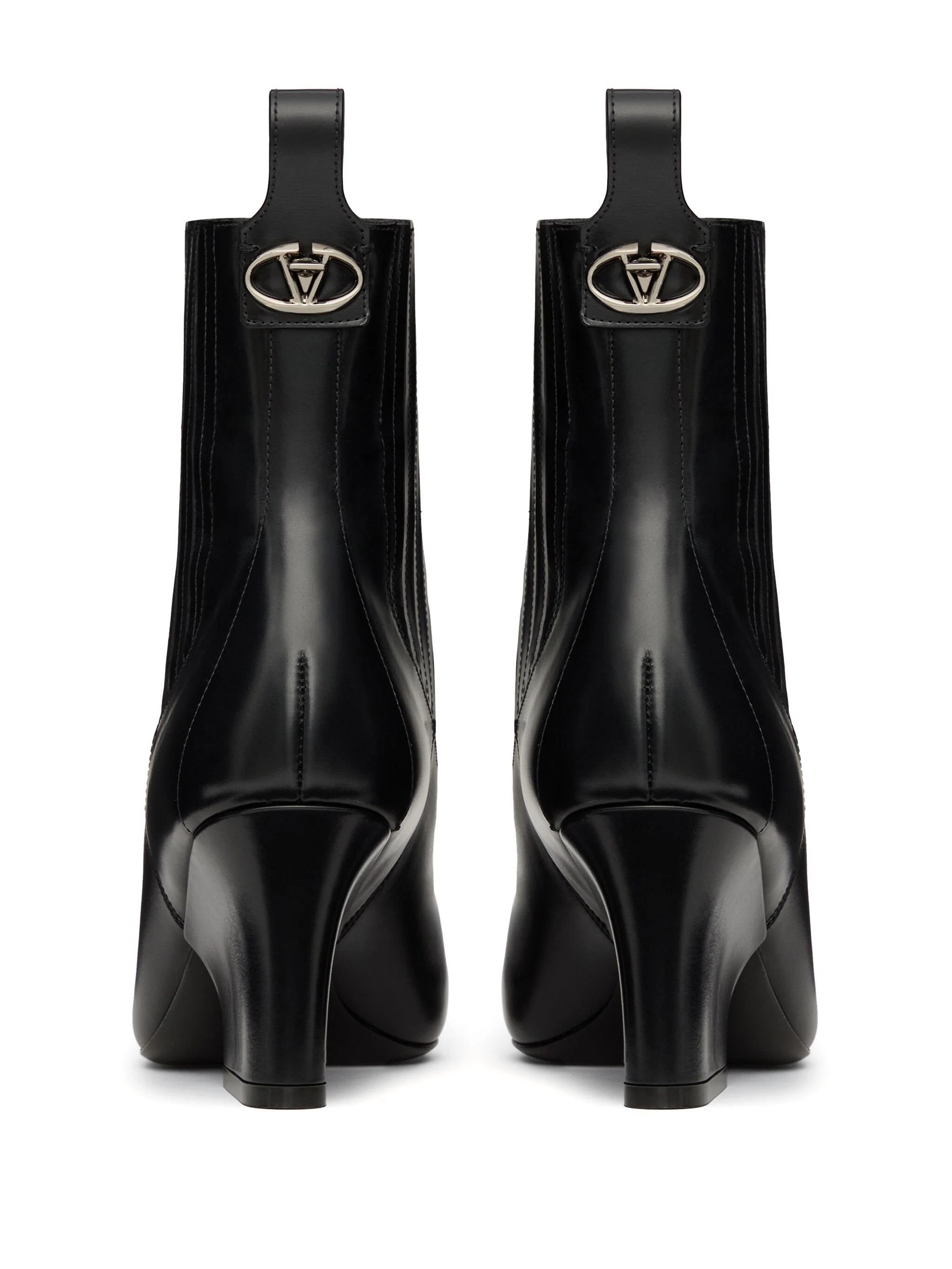 o1s22i1n0924 Vlogo Locker Beatle Boots in Black