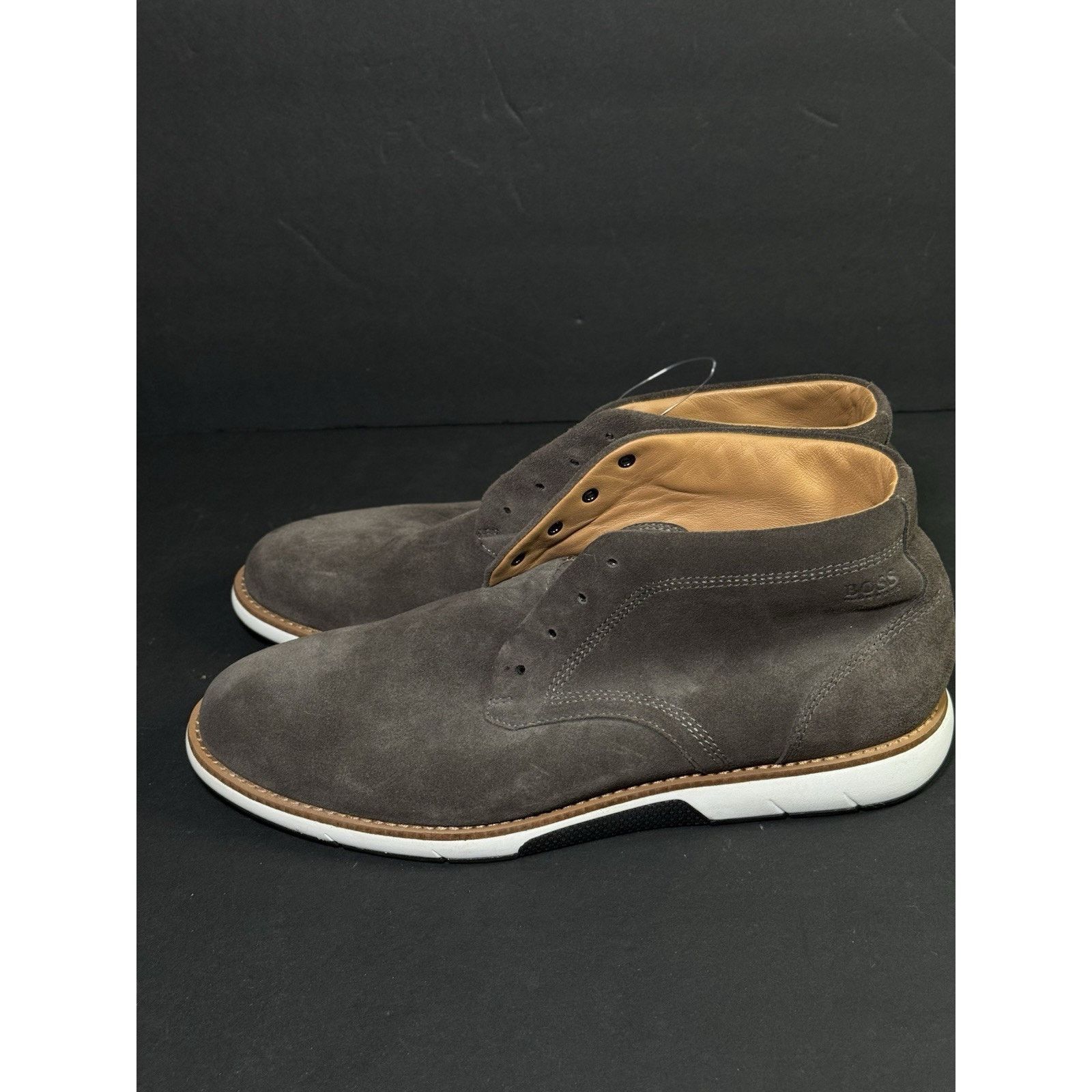 Hugo Boss Boss Hugo Boss Men's Size U.S. 9.5 E.U 42 Shoes Brown Size 42S - 2 Thumbnail