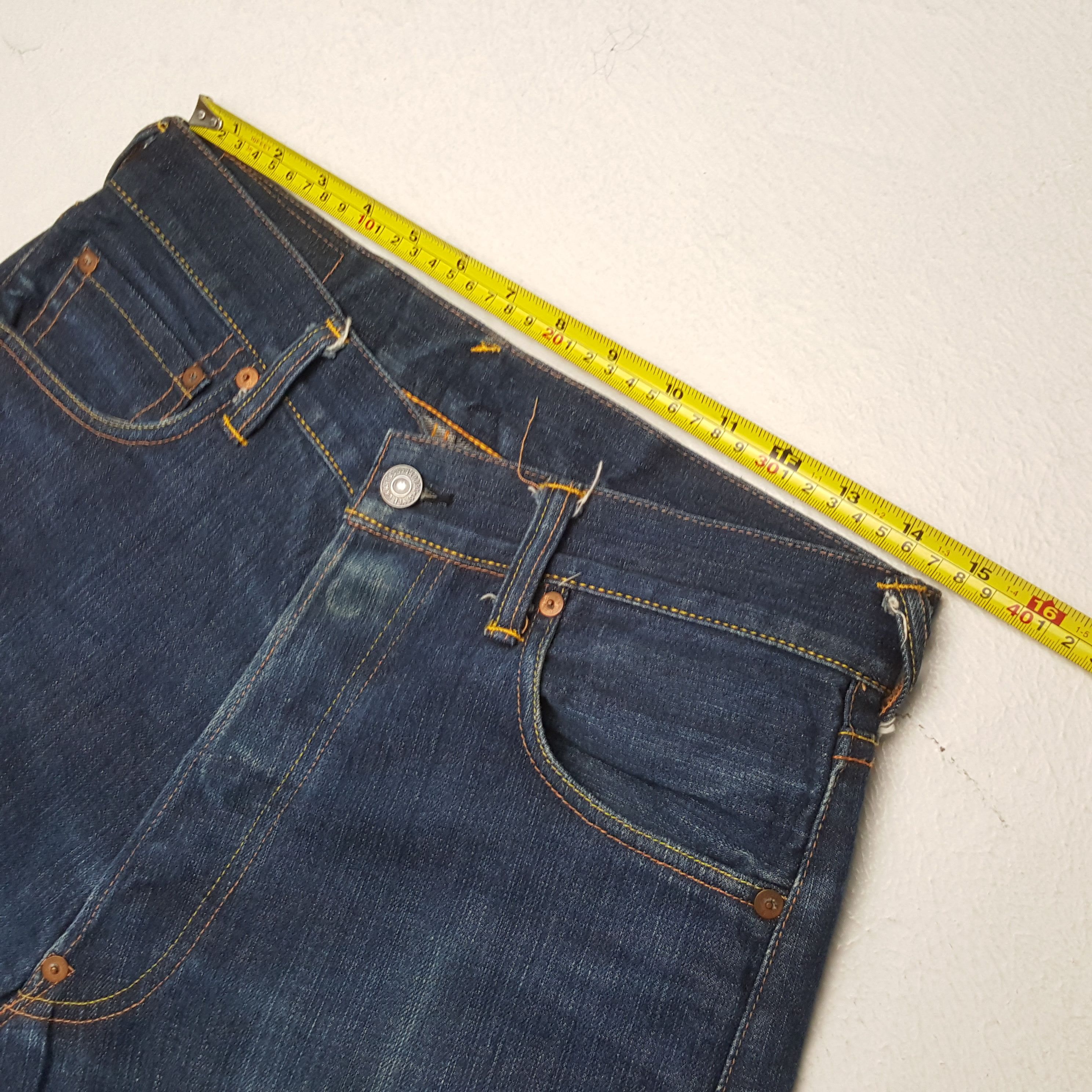 Evisu × Japanese Brand × Vintage Vintage EVISU Japanese Brand Daicock Custom Design Jeans Size US 29 - 7 Thumbnail