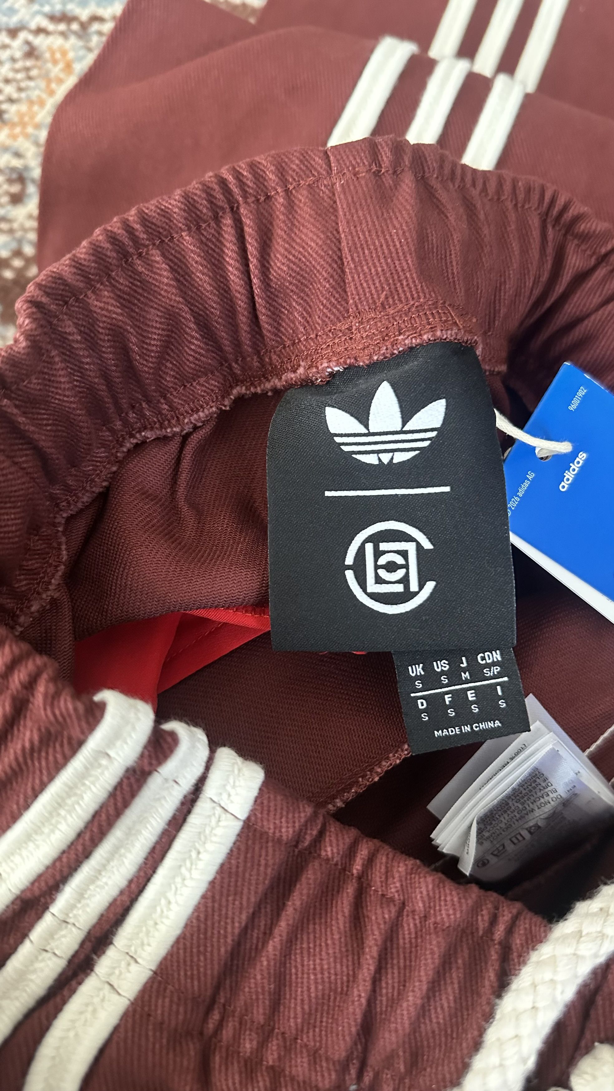 Adidas × CLOT adidas x CLOT Edison Chen Track Pant Fox Brown S Size US 29 - 3 Thumbnail