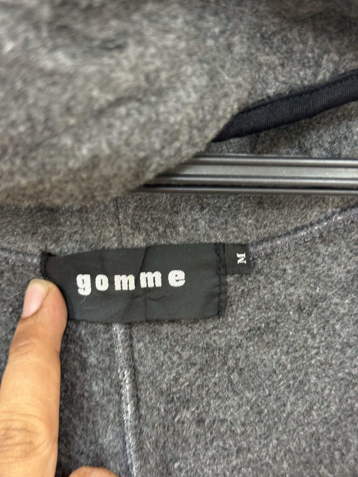 gomme 🔥🔥🔥ARCHIVE GOMME HOODIE FLEECE JACKET Size US M / EU 48-50 / 2 - 8 Thumbnail