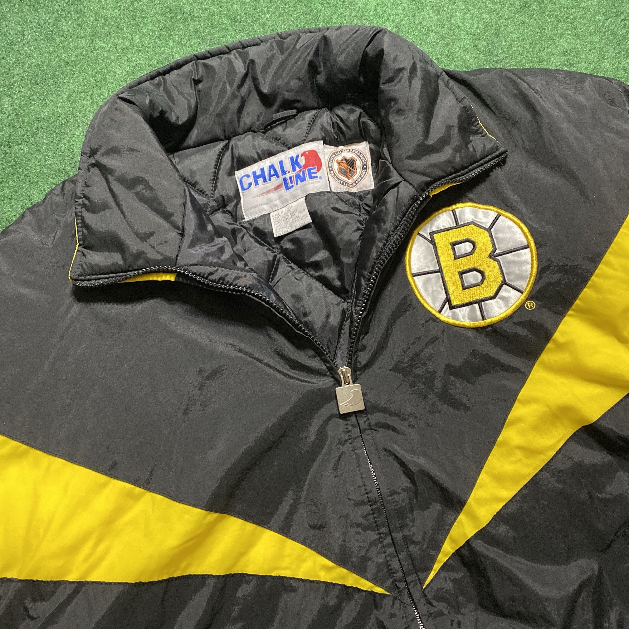 Chalk Line Vintage Chalk Line NHL Boston Bruins Full-Zip Puff Jacket L Size US L / EU 52-54 / 3 - 2 Thumbnail