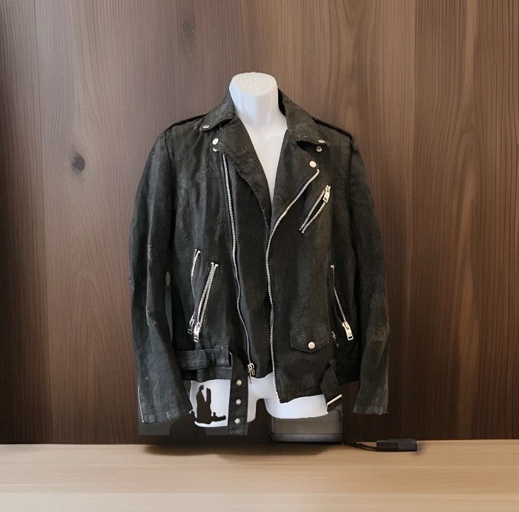 Alessandrini New York Daniele Alessandrini Biker Jacket Cotton Handmade Italy Size US L / EU 52-54 / 3 - 1 Thumbnail