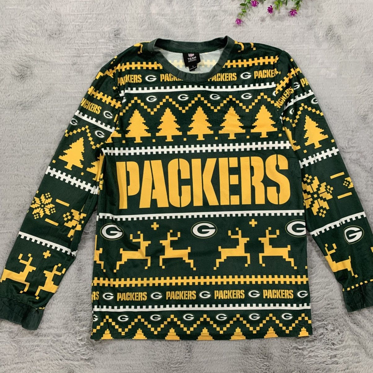 Vintage Vintage Green Bay Packers Long Sleeve Shirt - NFL Team Gear Size US S / EU 44-46 / 1 - 1 Thumbnail
