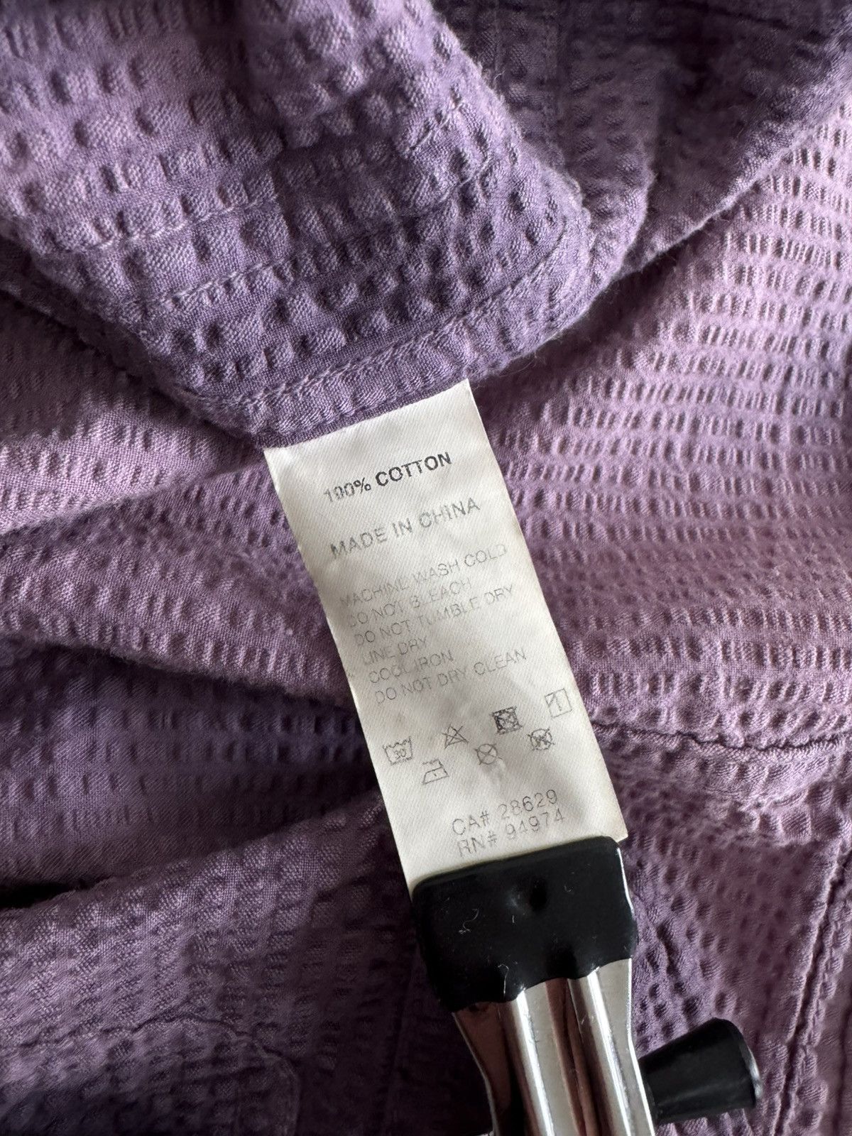 Stussy Stussy Chore Jacket S Purple Tie Dye O’Dyed Seersucker Rare Size US S / EU 44-46 / 1 - 7 Thumbnail