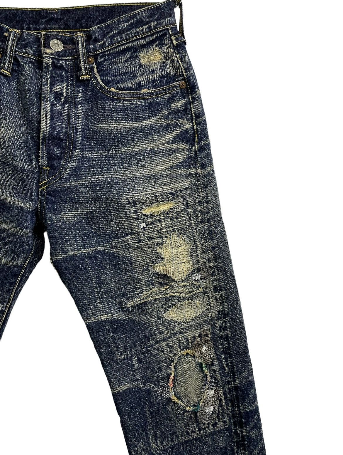 Kapital Kountry Kapital Patchwork Jeans Size 29" - 5 Thumbnail