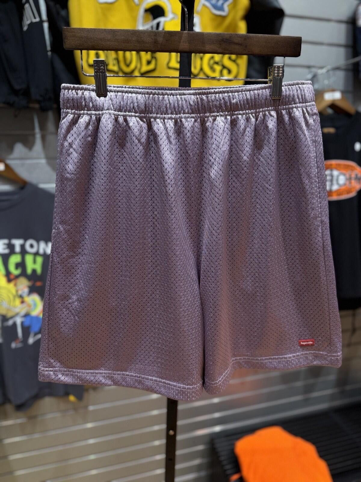 Supreme Supreme Small Box Baggy Mesh Shorts Size Small Purple NEW Size US 30 / EU 46 - 2 Thumbnail