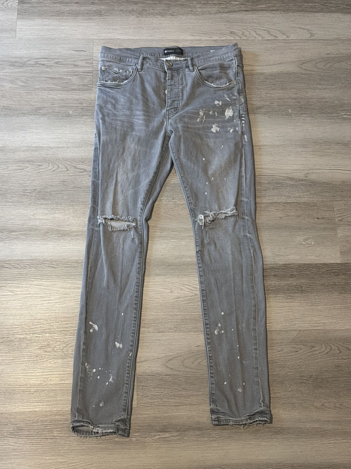 P001 lightly worn Purple Brand
