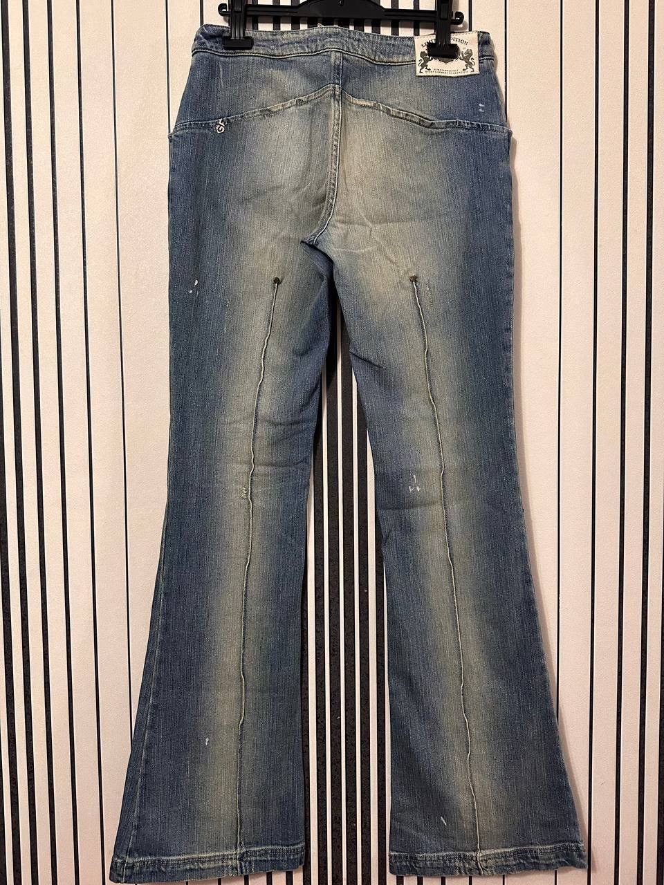 Gianfranco Ferre Gianfranco Ferre Limited Rarest Flared Y2k Denim Pants Size 30" / US 8 / IT 44 - 2 Thumbnail