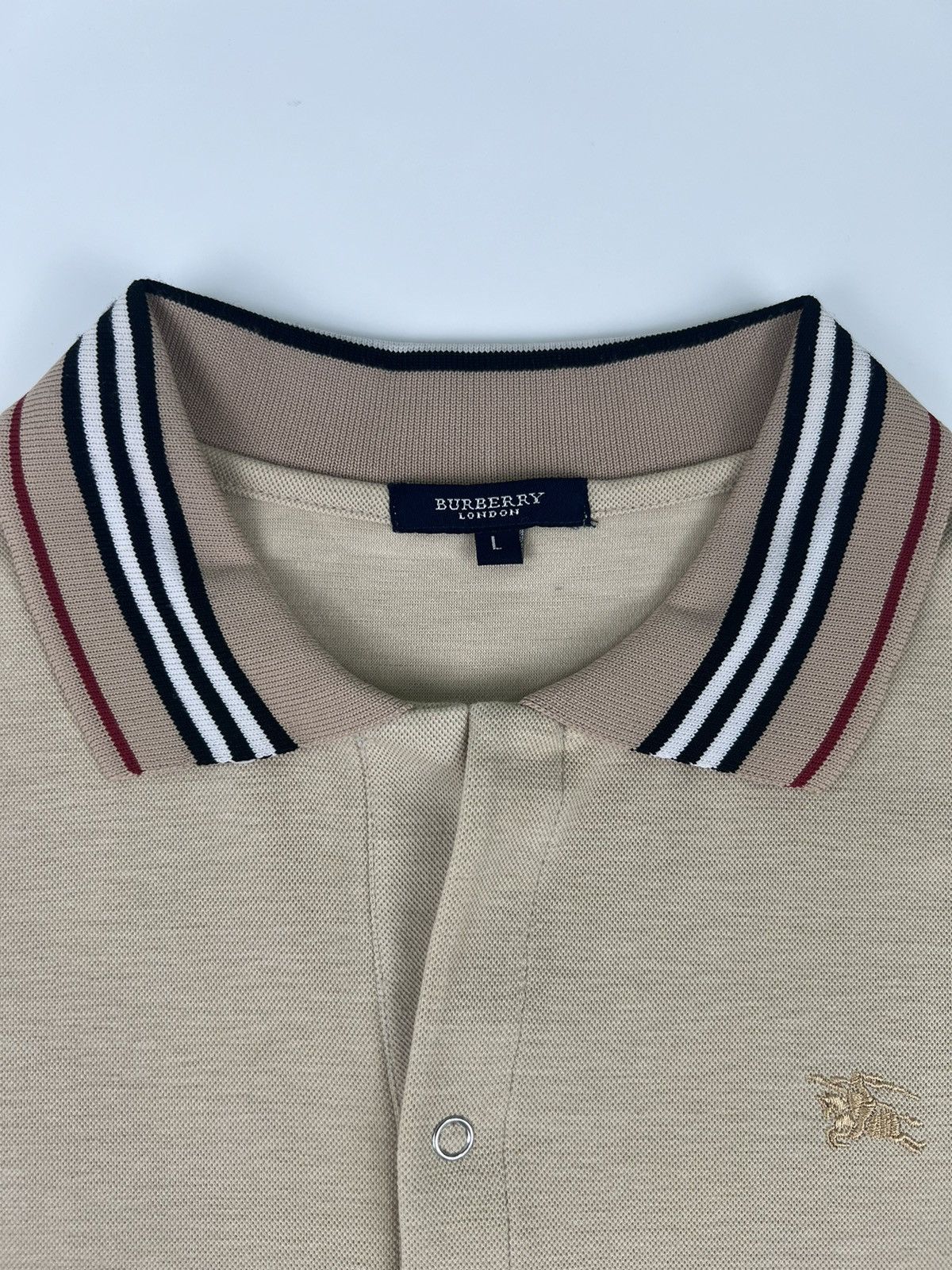 Burberry Burberry London Women Polo Tee Size L / US 10 / IT 46 - 9 Thumbnail