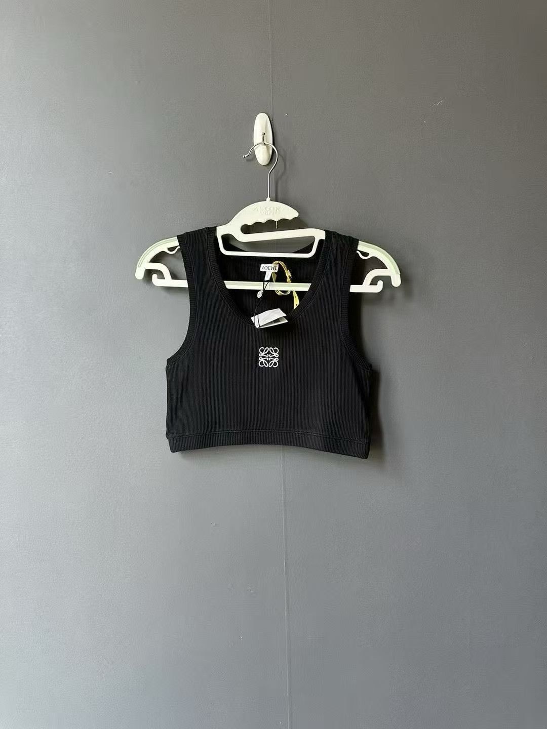 Loewe Loewe Black Embroidered Logo Vest Size M / US 6-8 / IT 42-44 - 1 Thumbnail