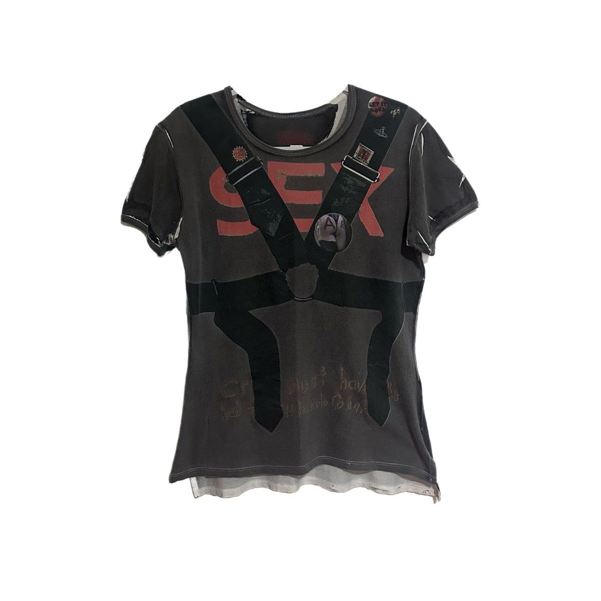 Vivienne Westwood Vintage Sz L Vivienne Westwood Original Sex Harness T-Shirt Size L / US 10 / IT 46 - 1 Thumbnail