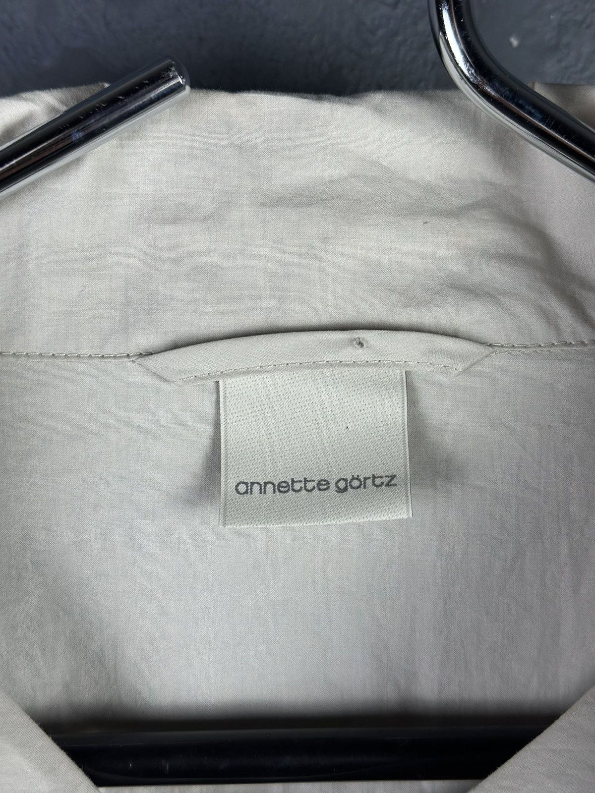 Annette Gortz Annette Gortz Luxury Women's Beige Jacket Size 36 Size XS / US 0-2 / IT 36-38 - 5 Thumbnail