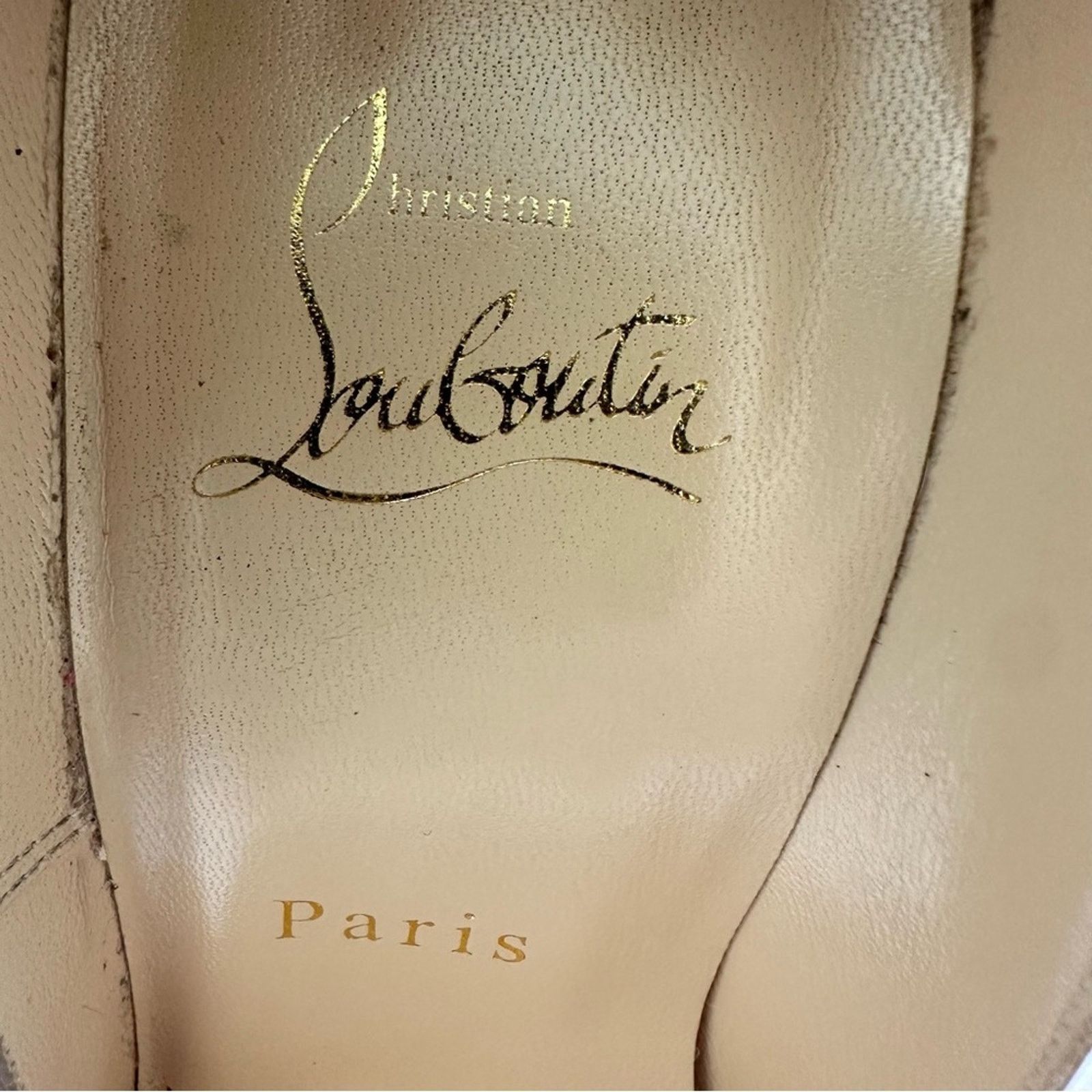 Christian Louboutin Christian Louboutin heels size 37.5 EU Authentic Retail 950$ Size US 7.5 / IT 37.5 - 5 Thumbnail