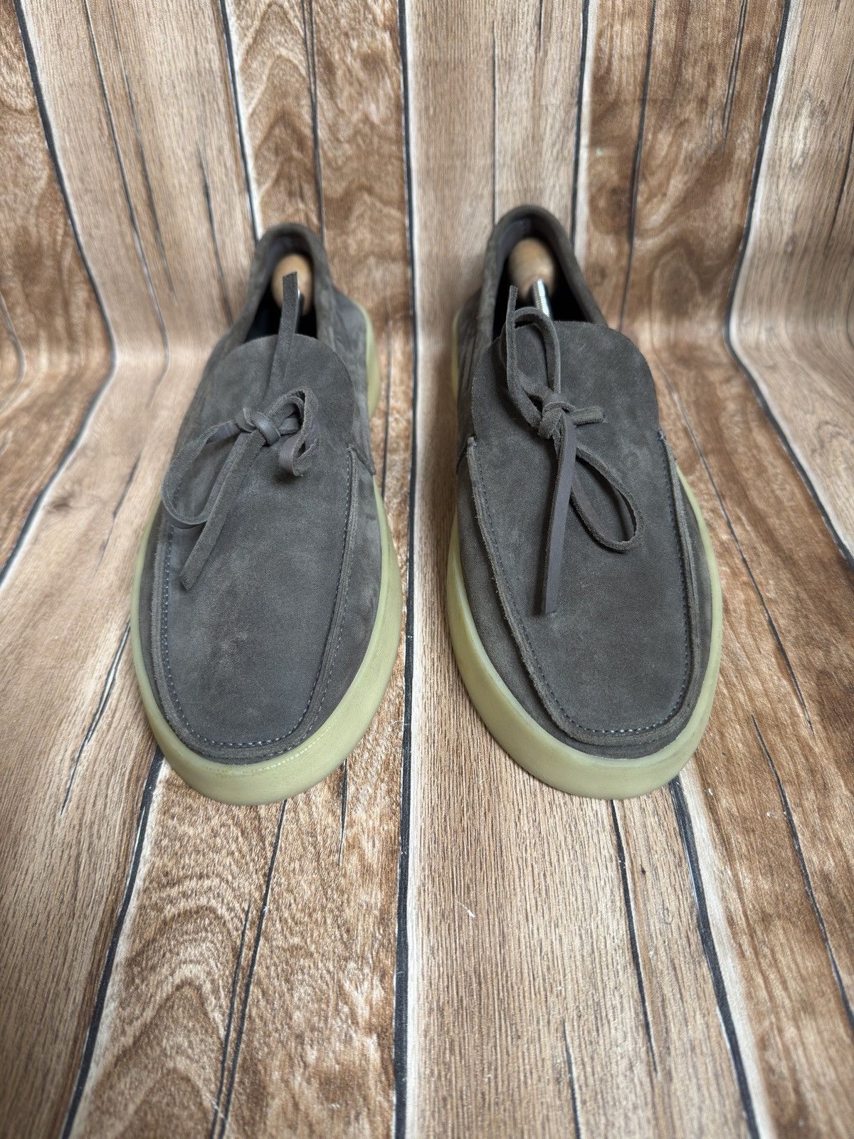 Ermenegildo Zegna lucci jl suede loafers Size US 9.5 / EU 42-43 - 4 Thumbnail