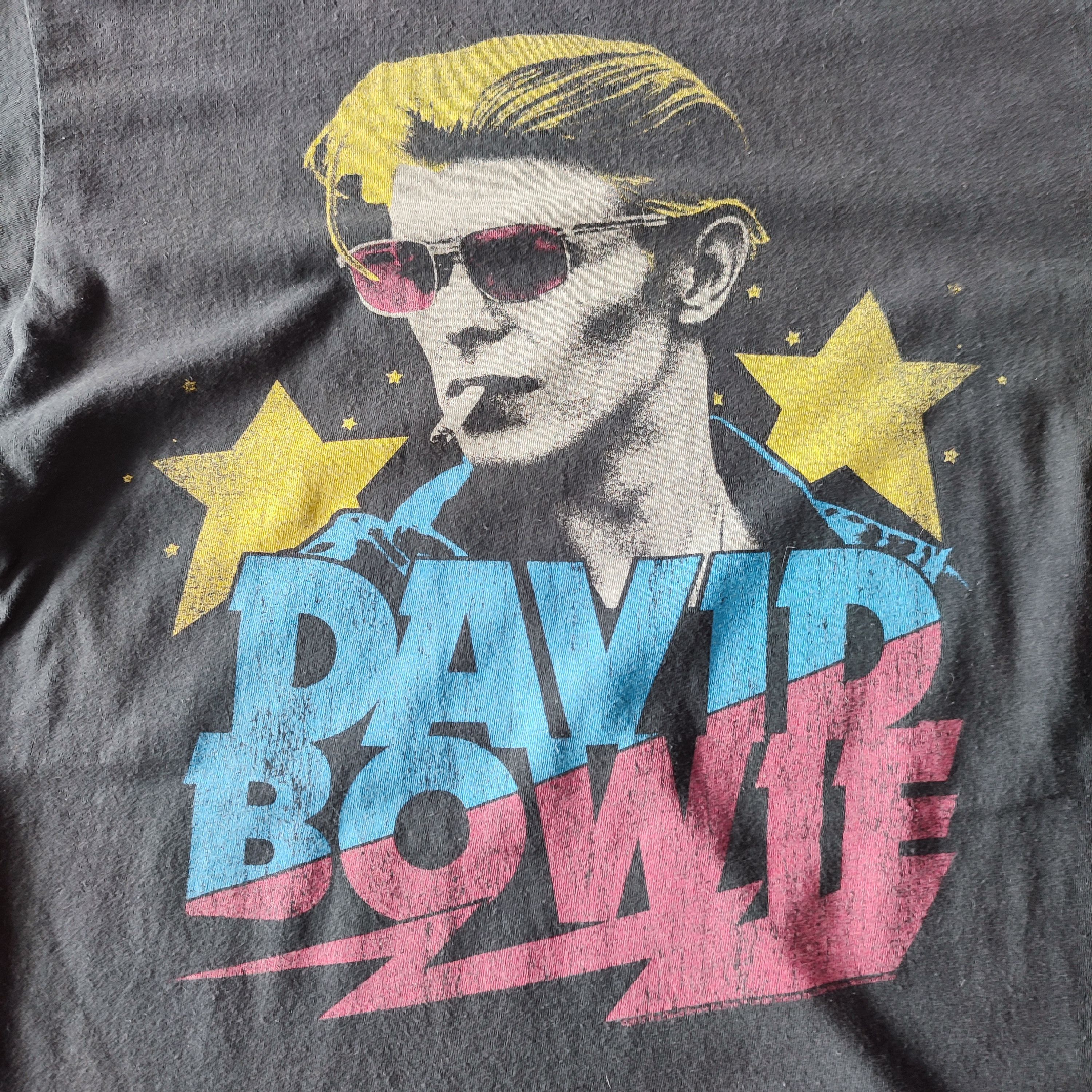 Band Tees × Vintage DAVID BOWIE T SHIRT Size US M / EU 48-50 / 2 - 3 Thumbnail