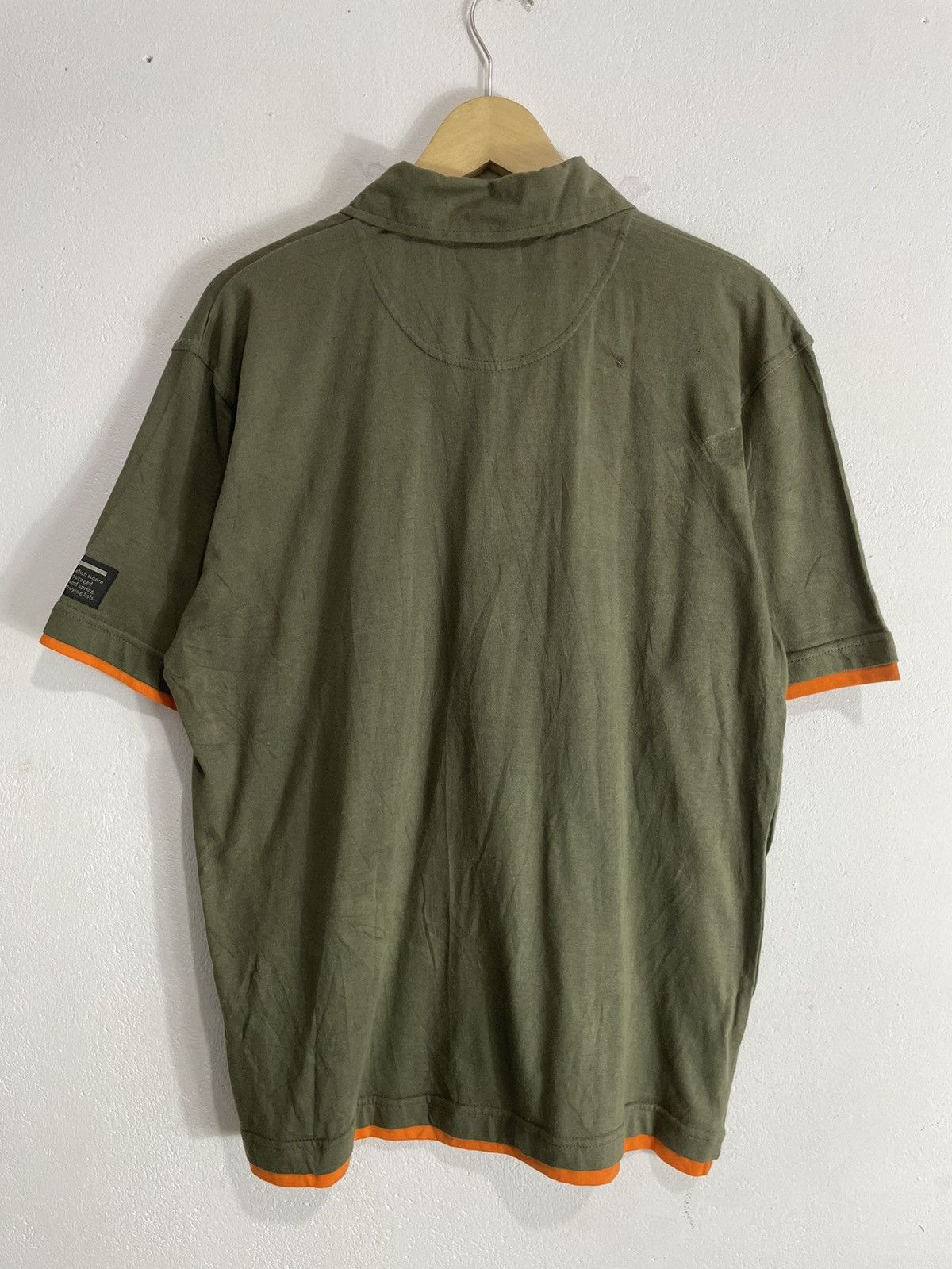 Hysteric Glamour Archive Ripe Dude Poem Double layer Tshirt Half zip Size US L / EU 52-54 / 3 - 5 Thumbnail