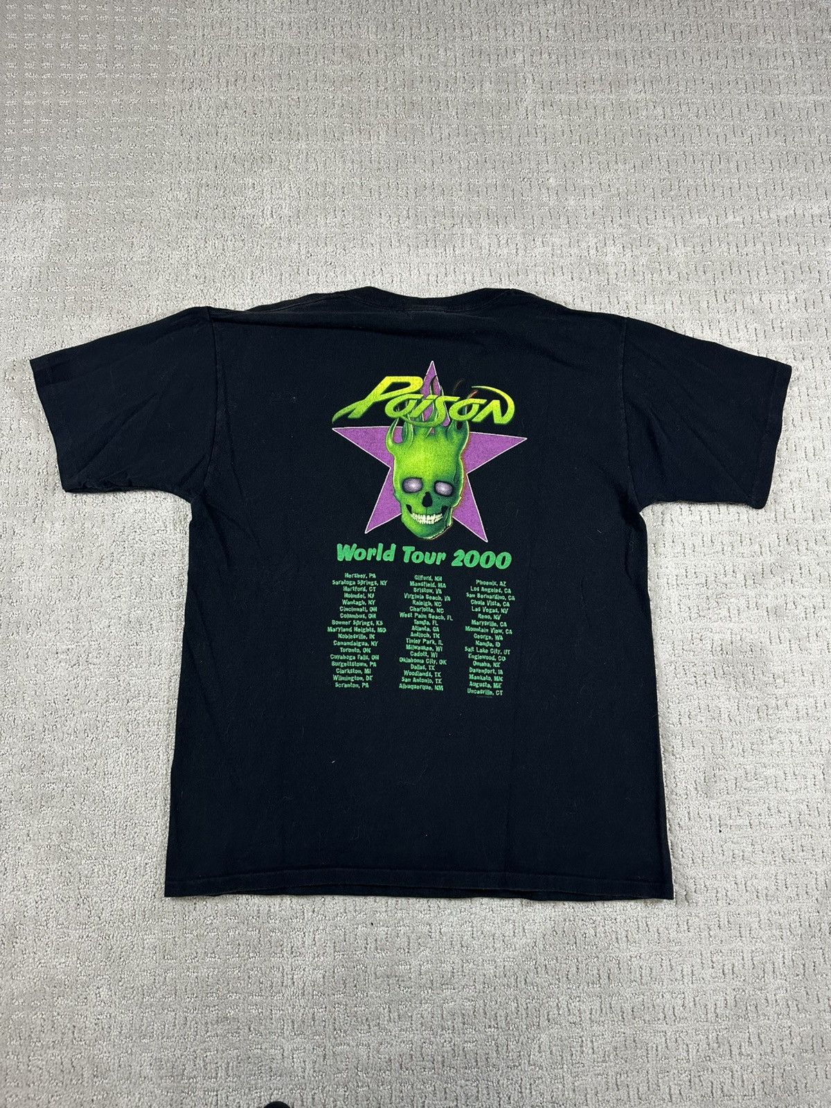 Band Tees Vintage Poison Rock Band Tee Size US L / EU 52-54 / 3 - 4 Thumbnail
