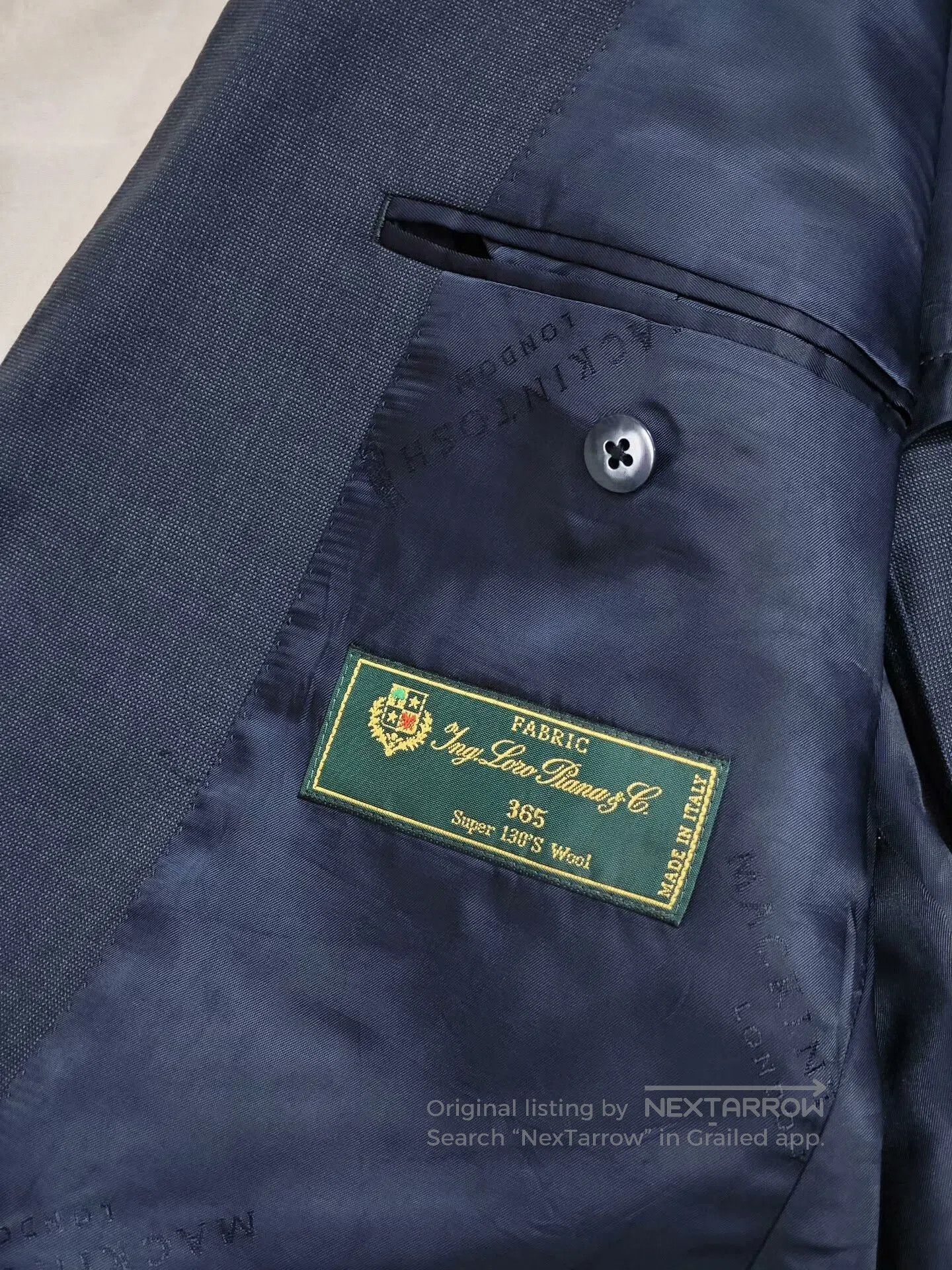 Mackintosh Mackintosh Wool Suit with Loro Piana Fabric. Size US M / EU 48-50 / 2 - 8 Thumbnail