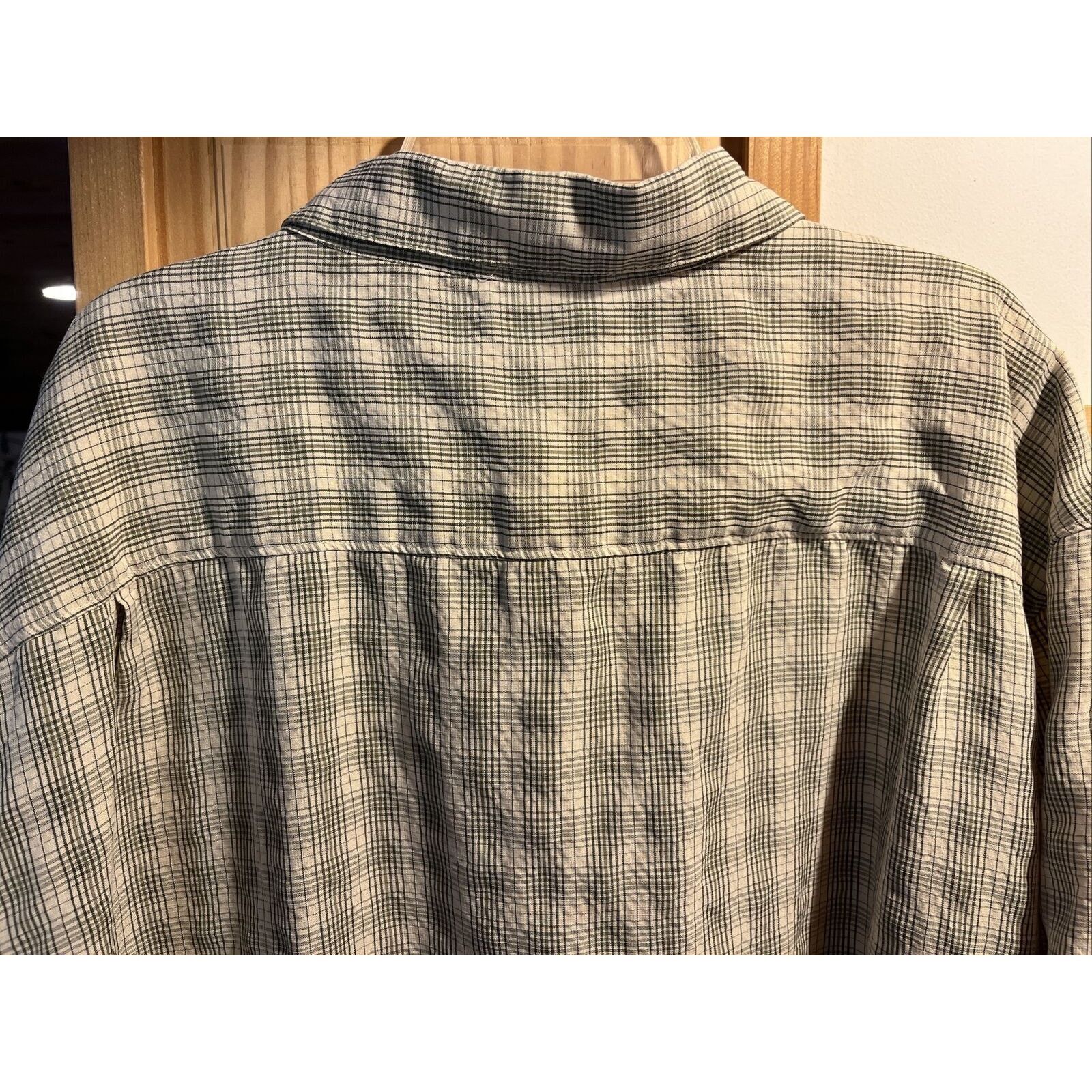 Columbia Columbia Sportswear Men’s XXL Beige Check SS Cotton Shirt Size US XXL / EU 58 / 5 - 9 Thumbnail