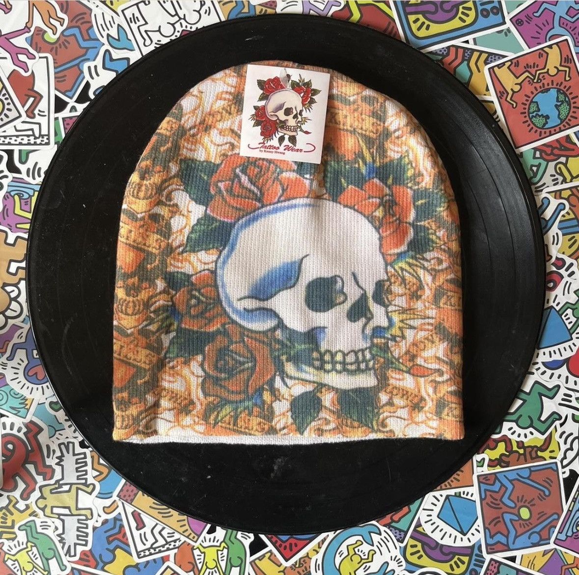 Ed Hardy Ed Hardy style Skull beanie Size ONE SIZE - 2 Thumbnail