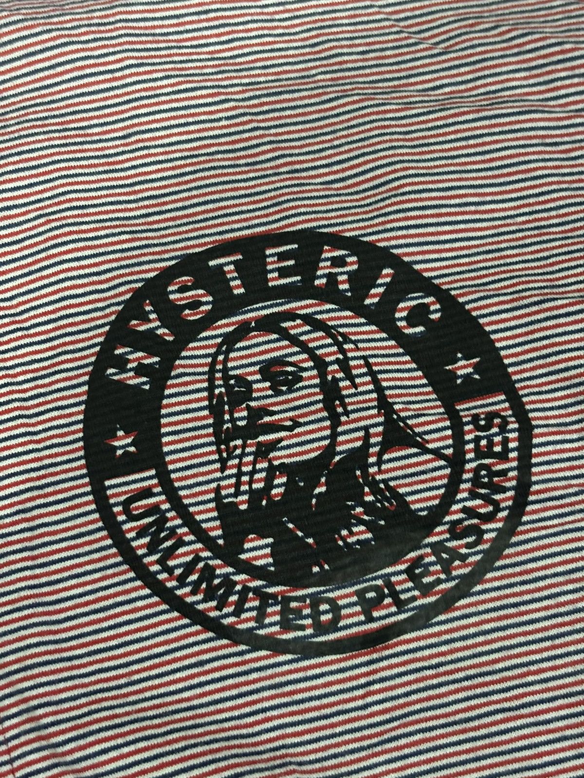 Hysteric Glamour × Japanese Brand × Vintage Hysteric Glamour Red Stripped hoodie zipper Size M / US 6-8 / IT 42-44 - 6 Thumbnail
