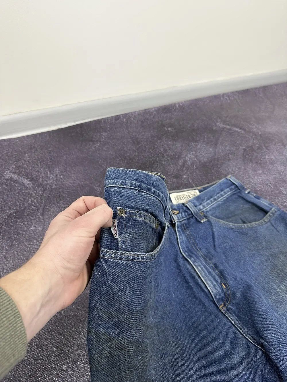 Carhartt Vintage Carhartt USA Stone Washed Faded Opium Y2K Work Jeans Size US 32 / EU 48 - 15 Thumbnail