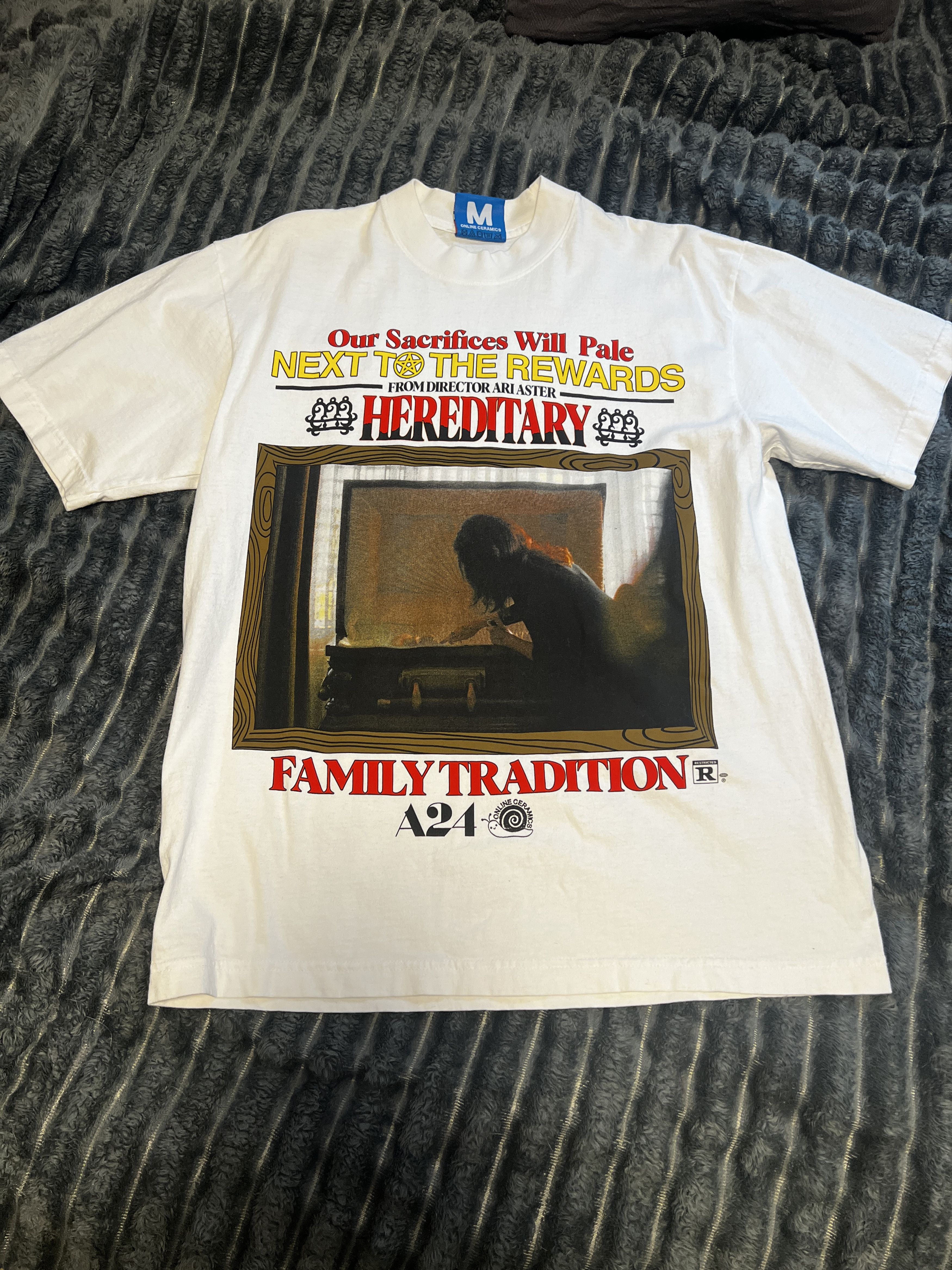 A24 × Online Ceramics Hereditary 'Sacrifice' T-Shirt Size US M / EU 48-50 / 2 - 1 Thumbnail
