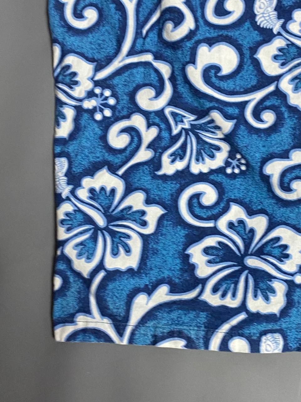 Vintage Vtg 90s Blue Planet Hawaii Floral Shirt Short Sleeve USA L Size US L / EU 52-54 / 3 - 19 Thumbnail
