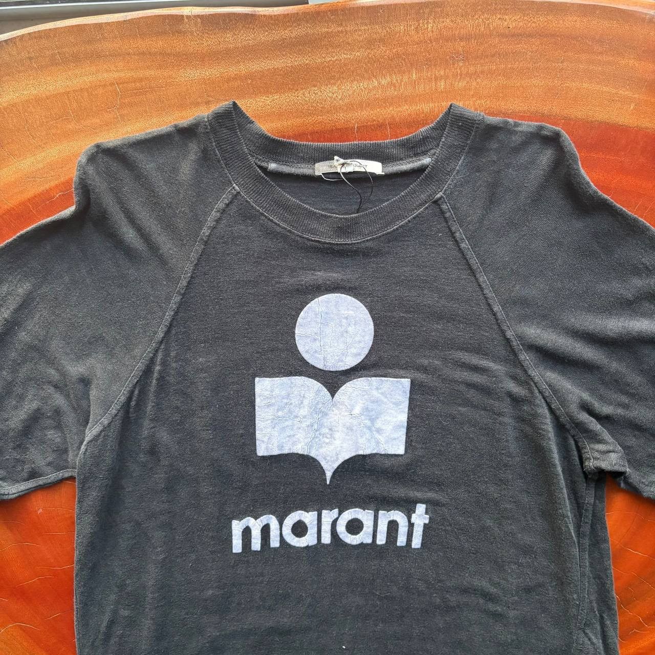 Isabel Marant Isabel Marant Logo Kieffer Linen Longsleeve Tshirt Size US L / EU 52-54 / 3 - 3 Thumbnail