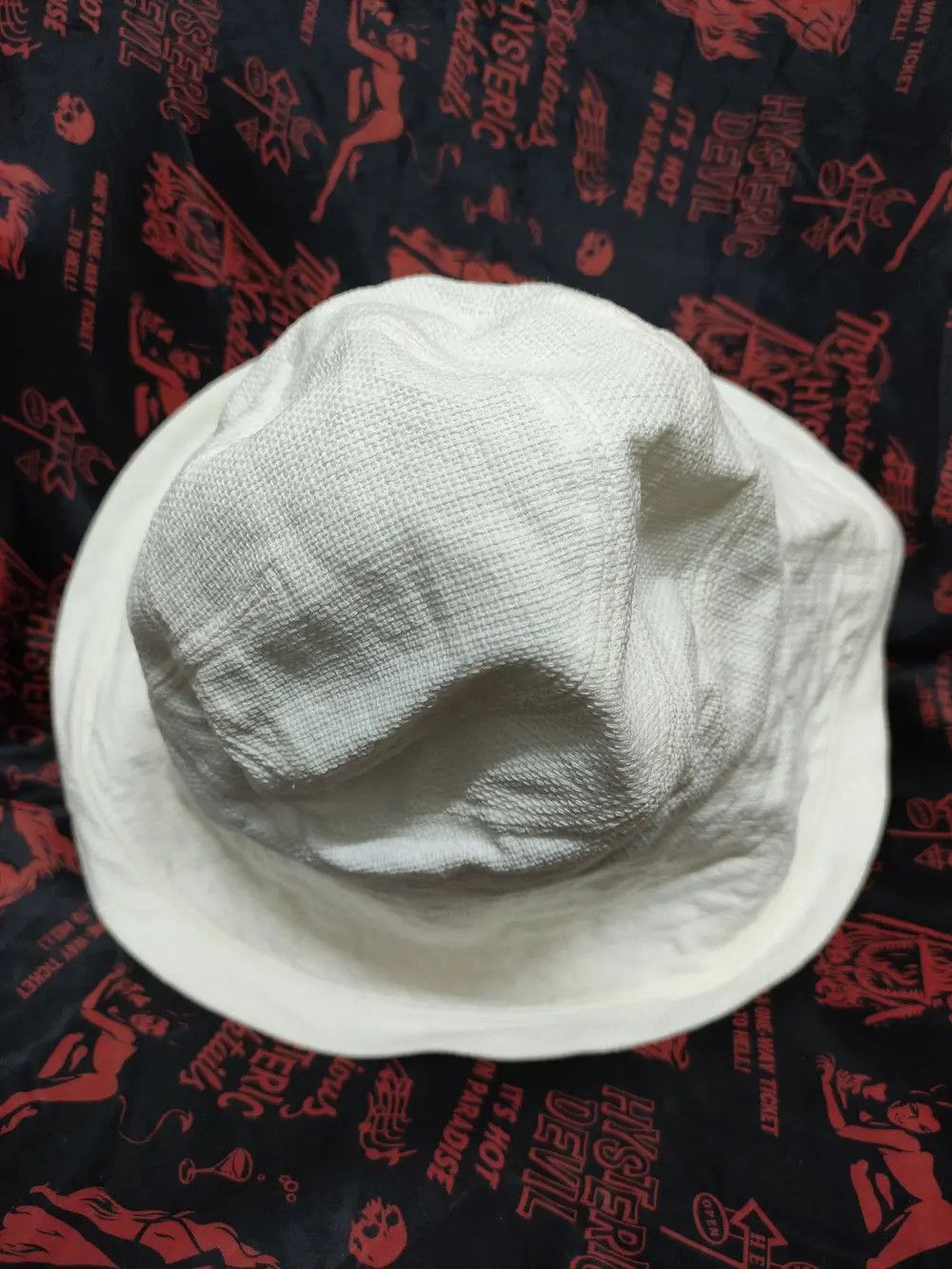 Yohji Yamamoto VERY RARE💥SACSNY Y'SACCS BY YOHJI YAMAMOTO BUCKET HAT Size ONE SIZE - 5 Thumbnail