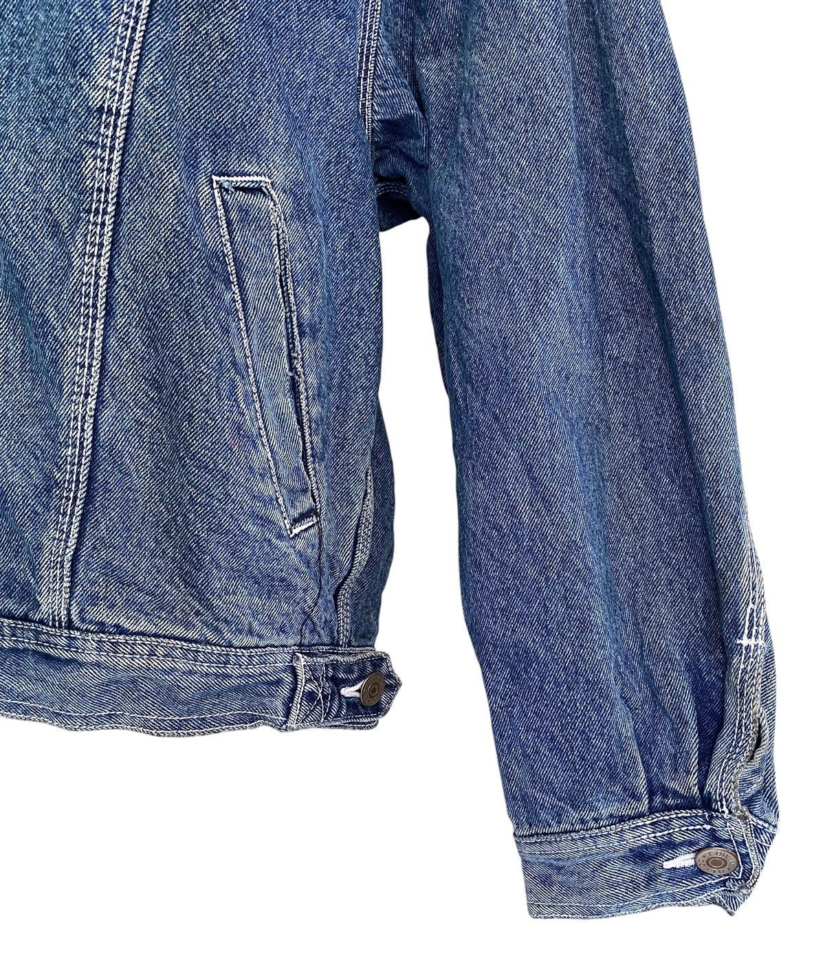 Edwin Vintage EDWIN Denim Jacket Button Double Pocket Size US L / EU 52-54 / 3 - 4 Thumbnail