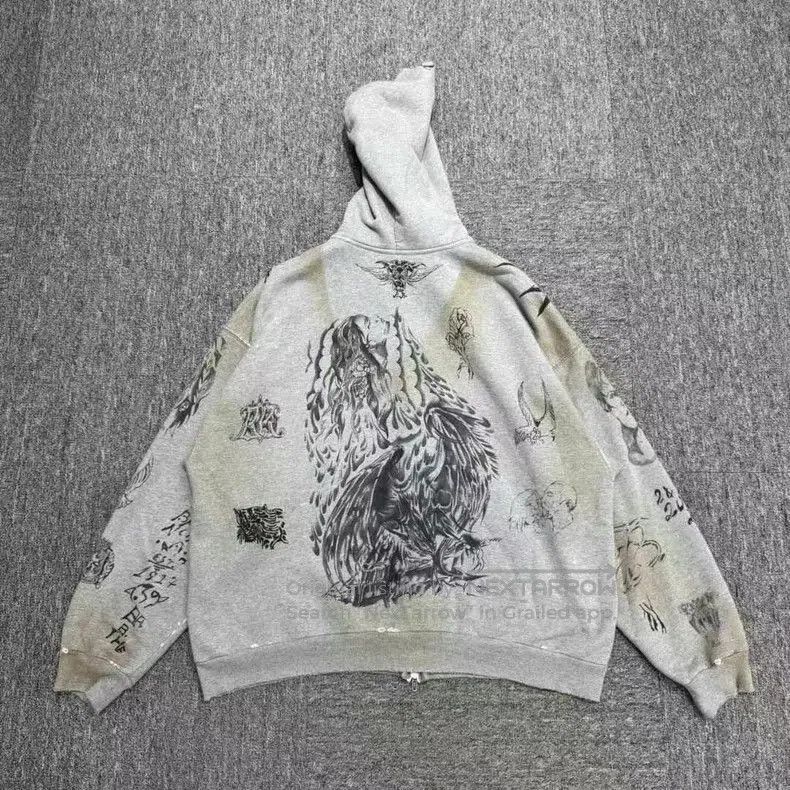 Balenciaga Balenciaga 24ss do old tattoo hoodie hoodie. Size US M / EU 48-50 / 2 - 6 Thumbnail