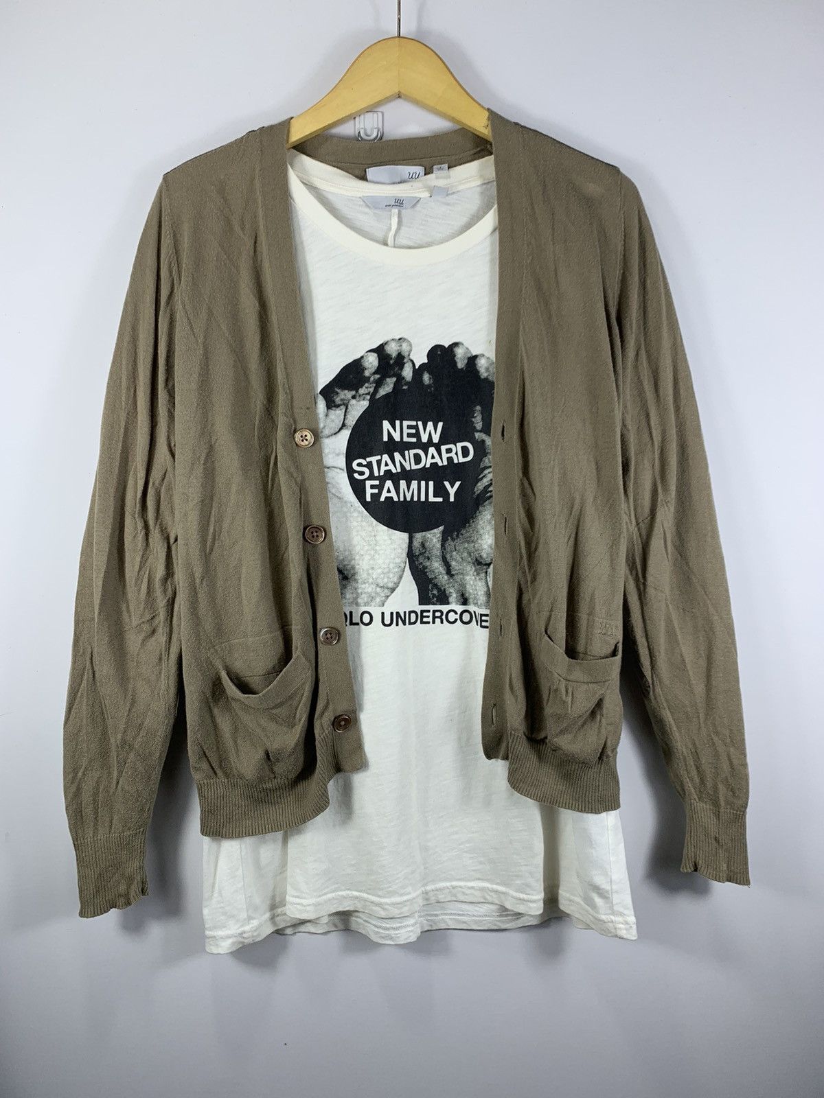 Japanese Brand × Undercover Japanese UU Undercover Uniqlo Cardigan Size US S / EU 44-46 / 1 - 1 Thumbnail