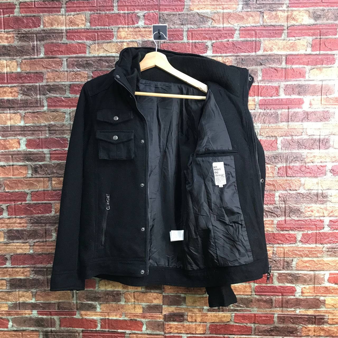 semanticdesign ARCHIVE Semantic Design "Bono" Cyberpunk Tactical Jacket Size US M / EU 48-50 / 2 - 7 Thumbnail