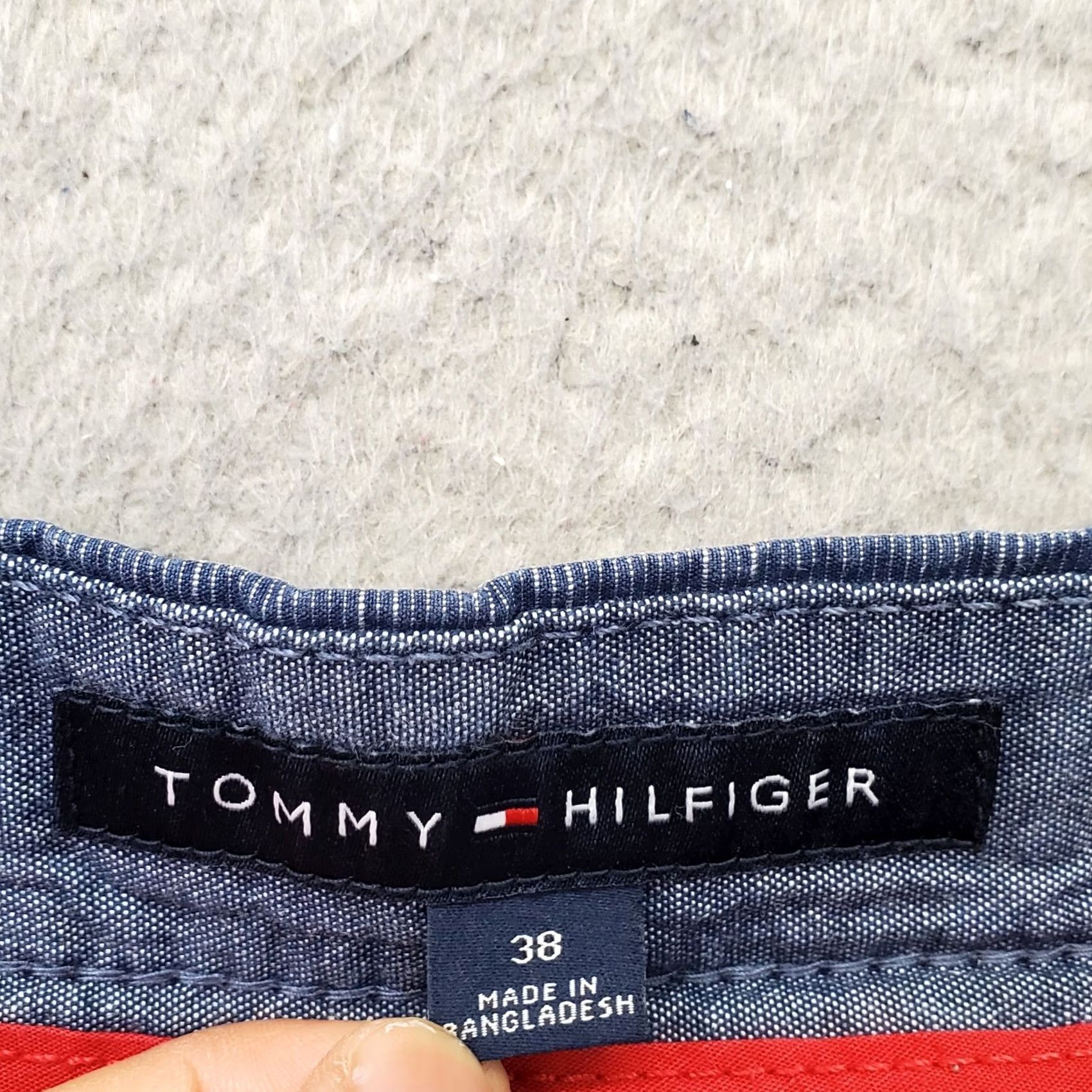 Tommy Hilfiger Tommy Hilfiger Shorts Mens 38 Blue Space Dye Casual Comfort Slash Pockets Space Dye Shorts Mens 38 Blue Size US 38 / EU 54 - 6 Thumbnail