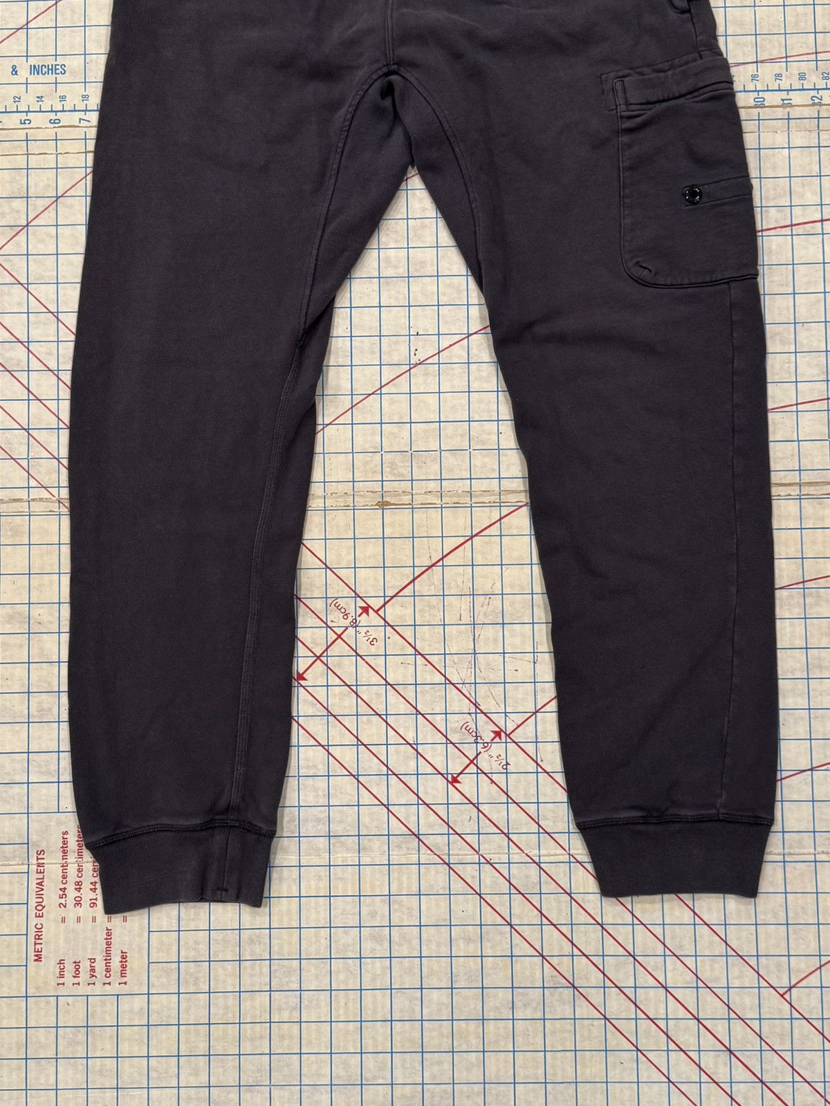 Stone Island Stone Island Jogger Style Sweat Pants Dark Charcoal Grey Lar Size US 34 / EU 50 - 4 Thumbnail
