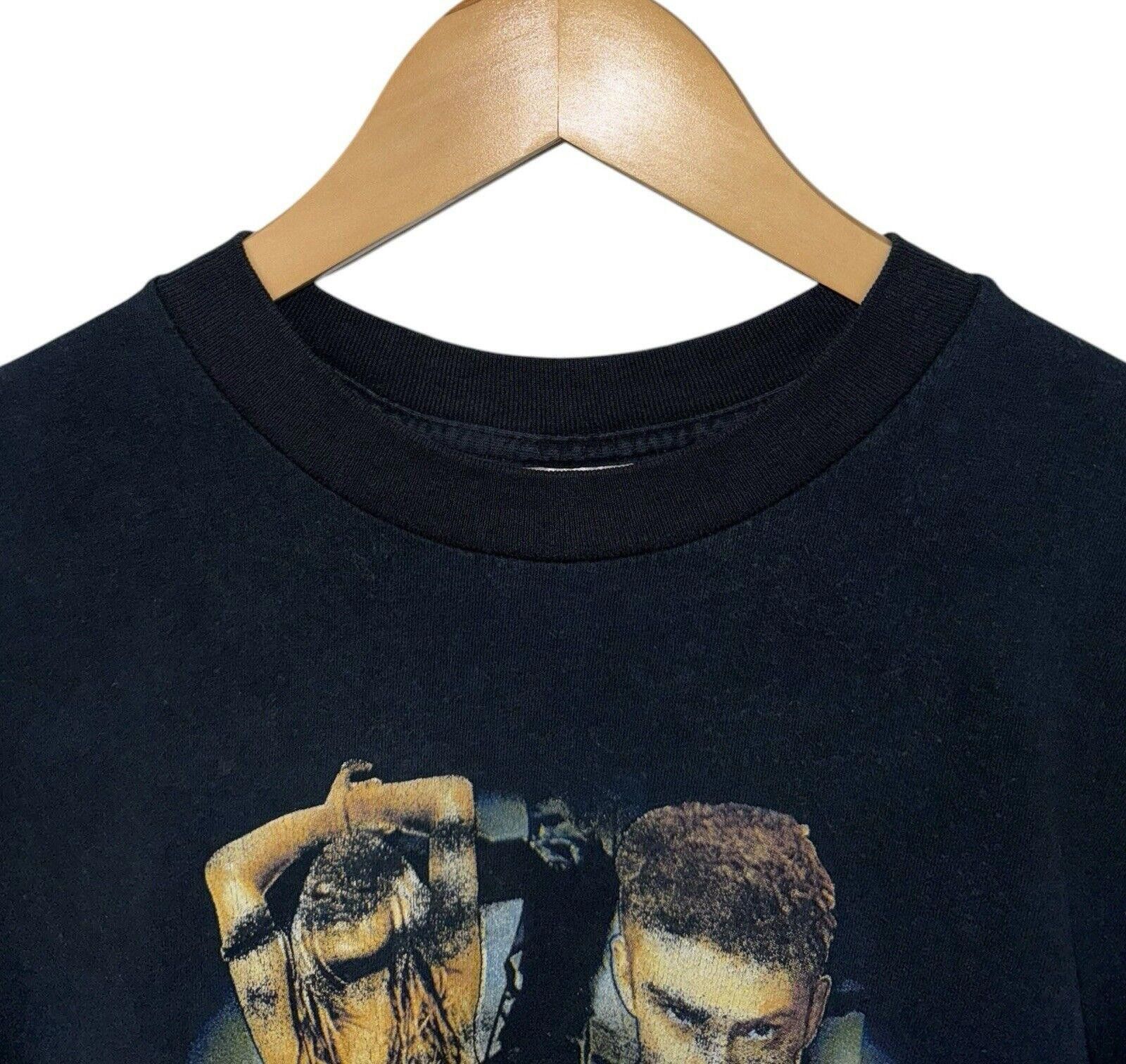 Designer Vintage Justin Timberlake Christina Aguilera Tour Rap Tee M Size US M / EU 48-50 / 2 - 5 Thumbnail