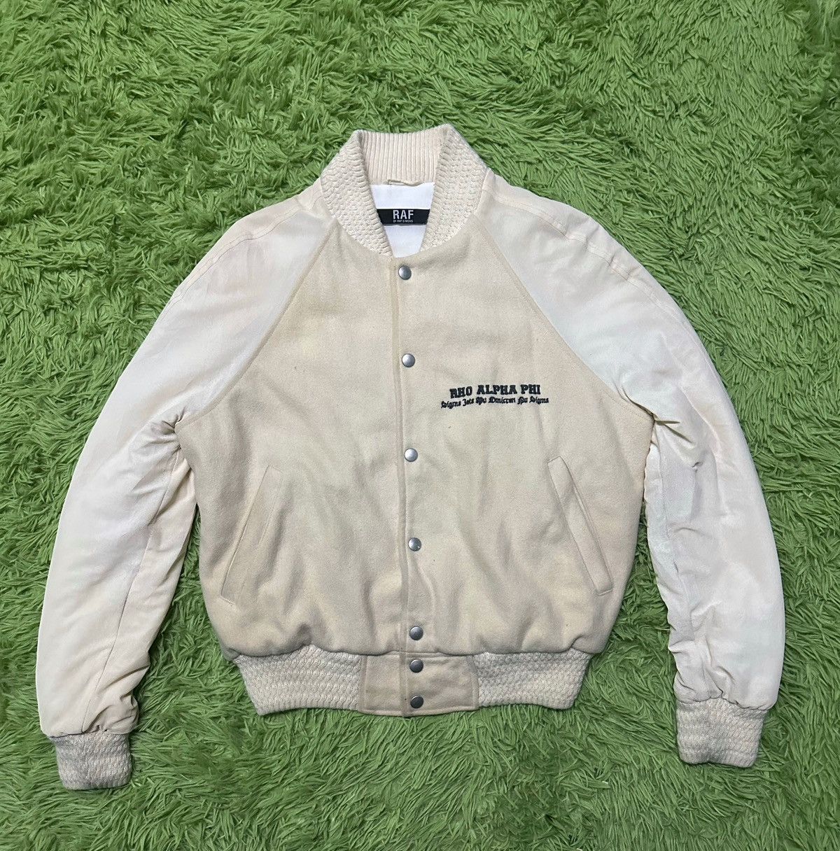 Archival Clothing × Raf Simons × Raf by Raf Simons 🔥Archived🔥 Varsity ...