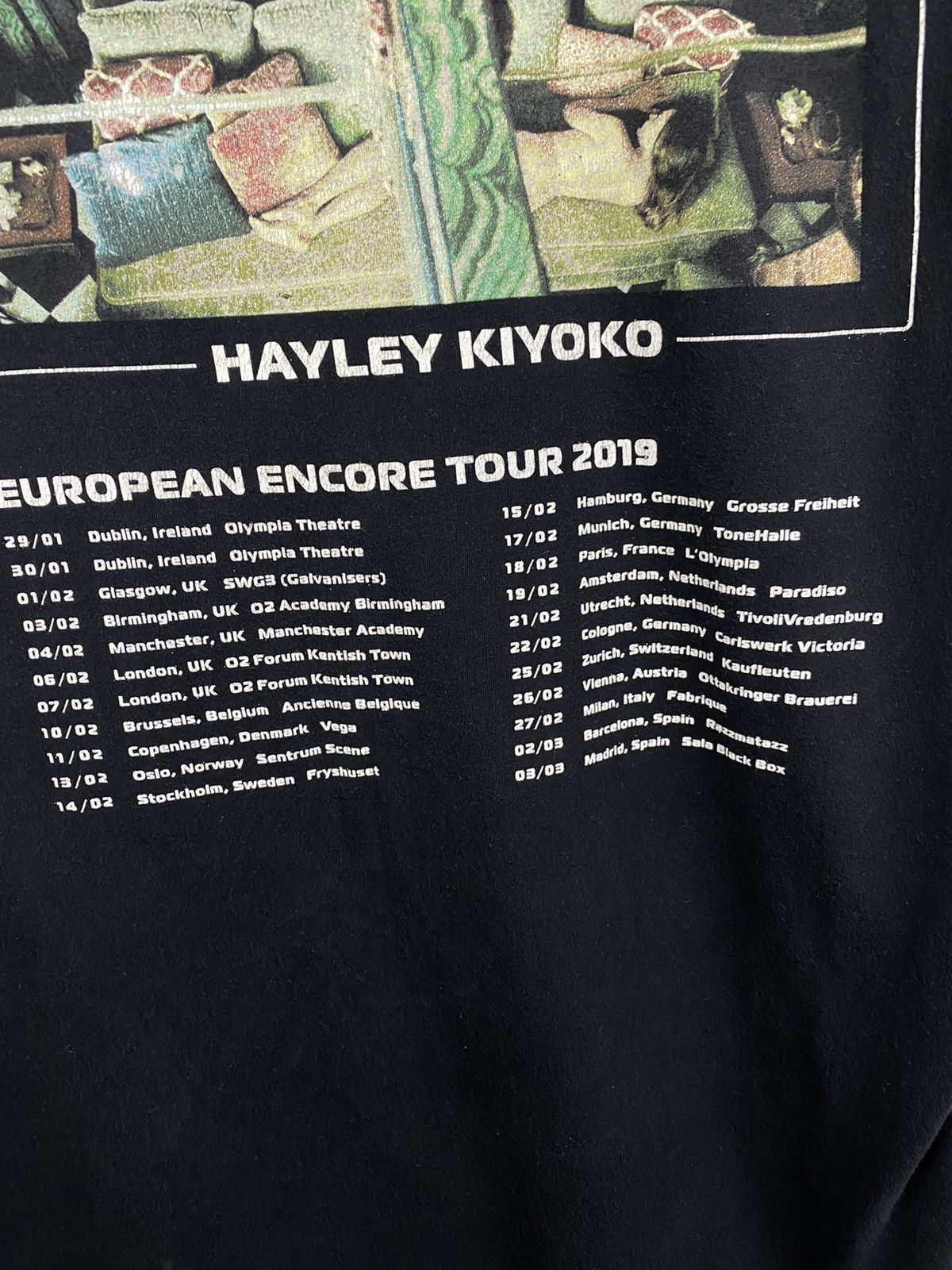 Band Tees Hayley Kiyoko American Sexy Girl T-Shirt Rare Retro Y2K Hype Size US L / EU 52-54 / 3 - 5 Thumbnail