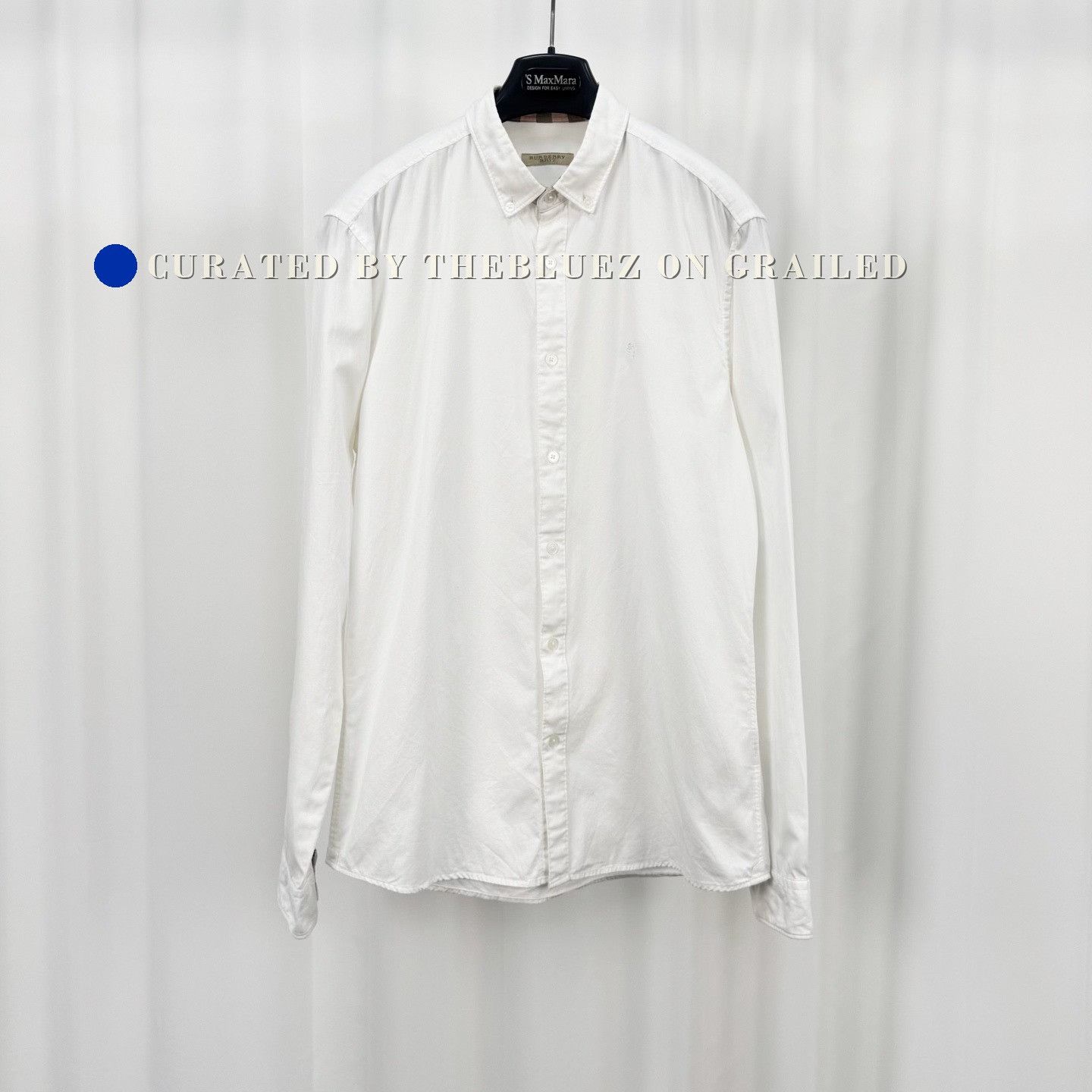 Burberry Burberry Embroidered Knight Check Shirt Size US XL / EU 56 / 4 - 1 Thumbnail